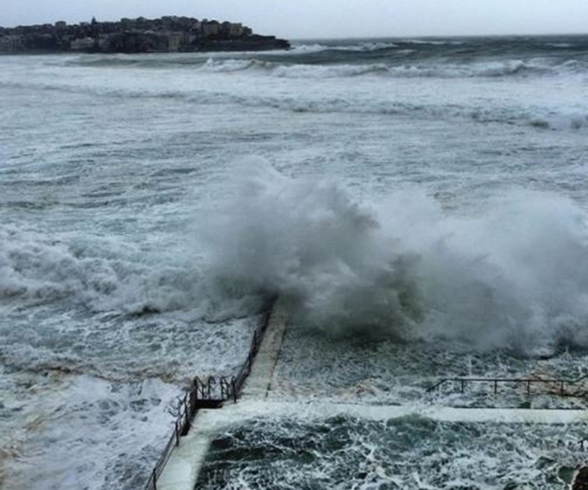 IN PICTURES: Wild weather lashes Sydney