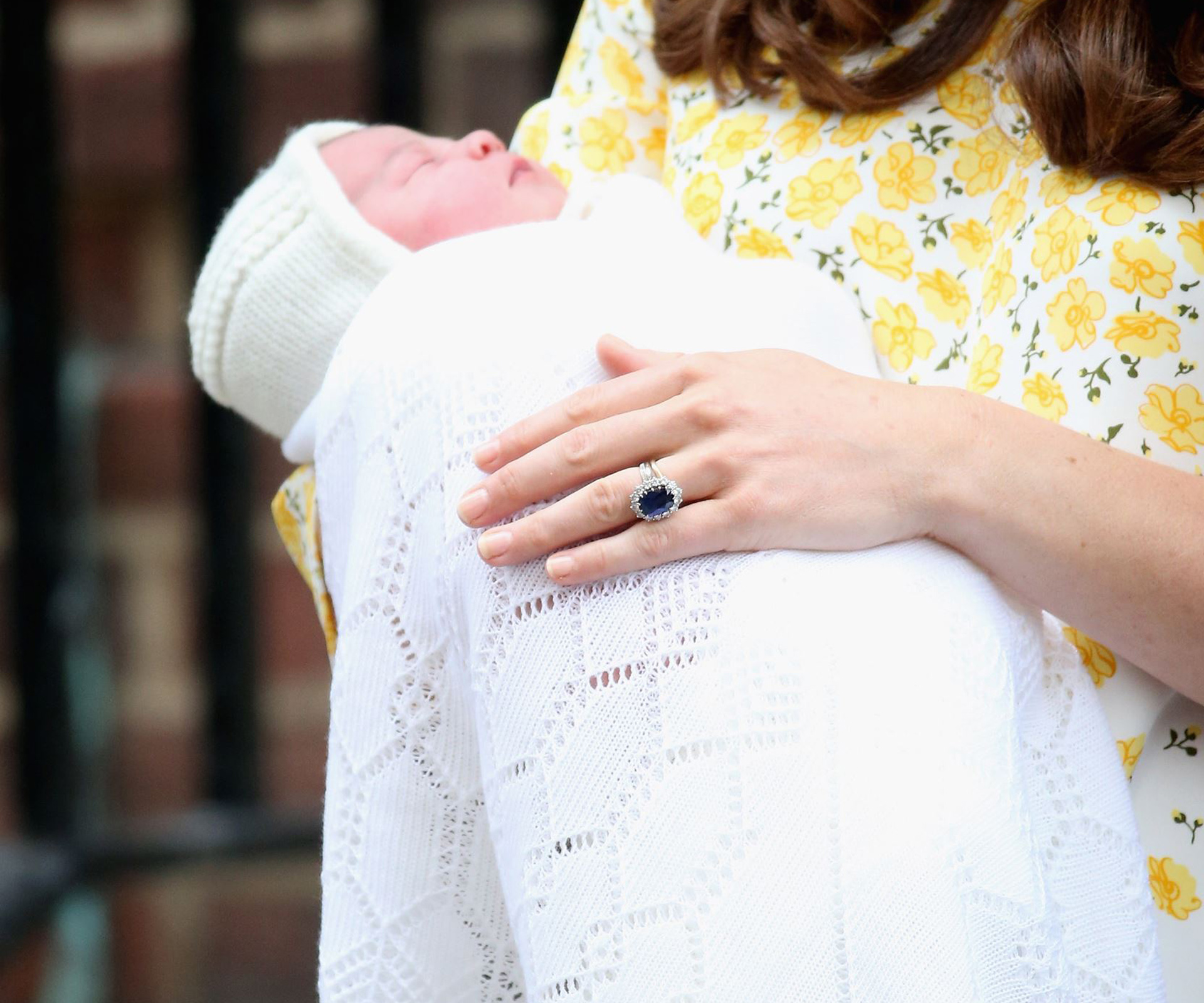 Kate Middleton holding baby Prince George