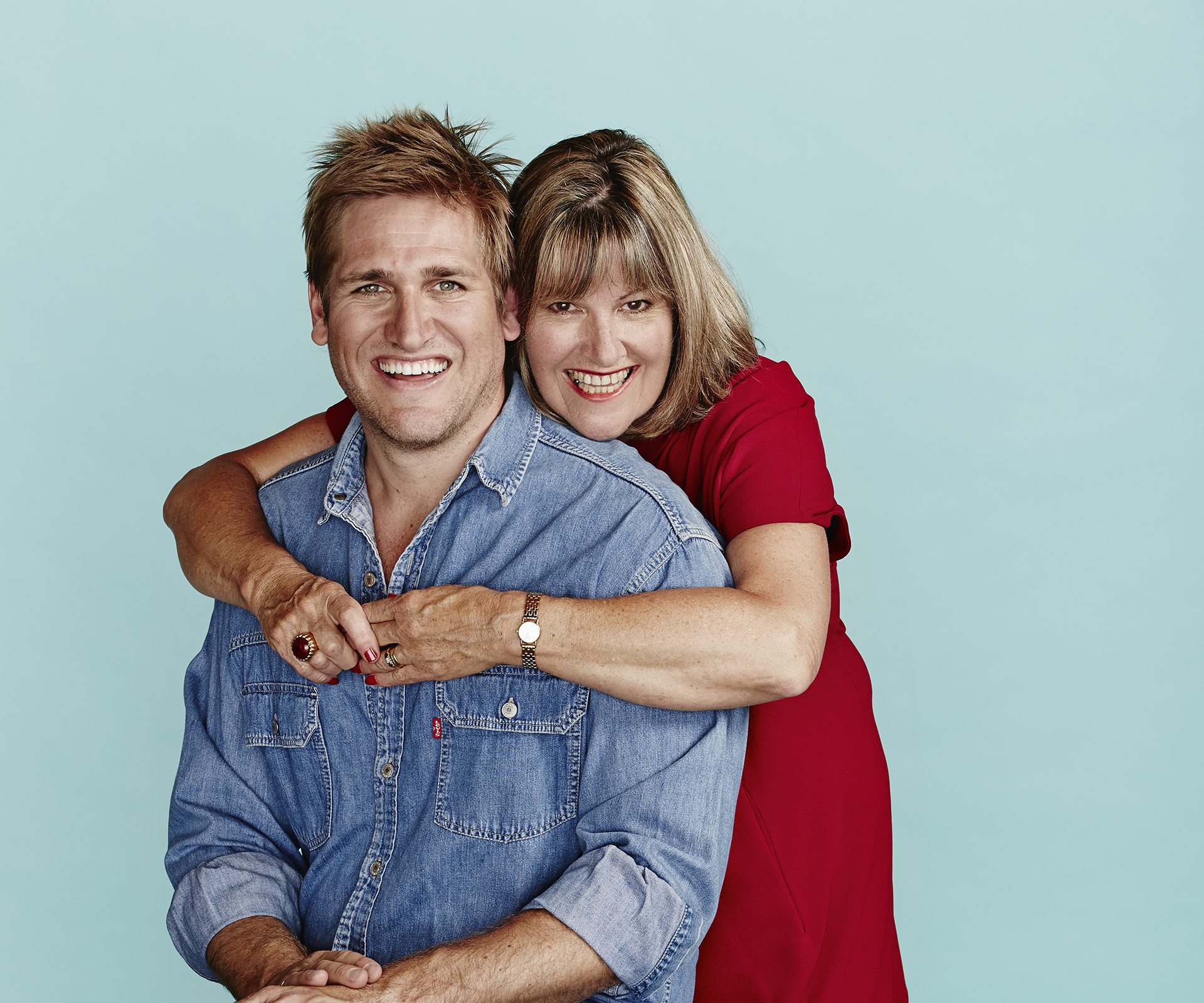 Curtis Stone and his mum