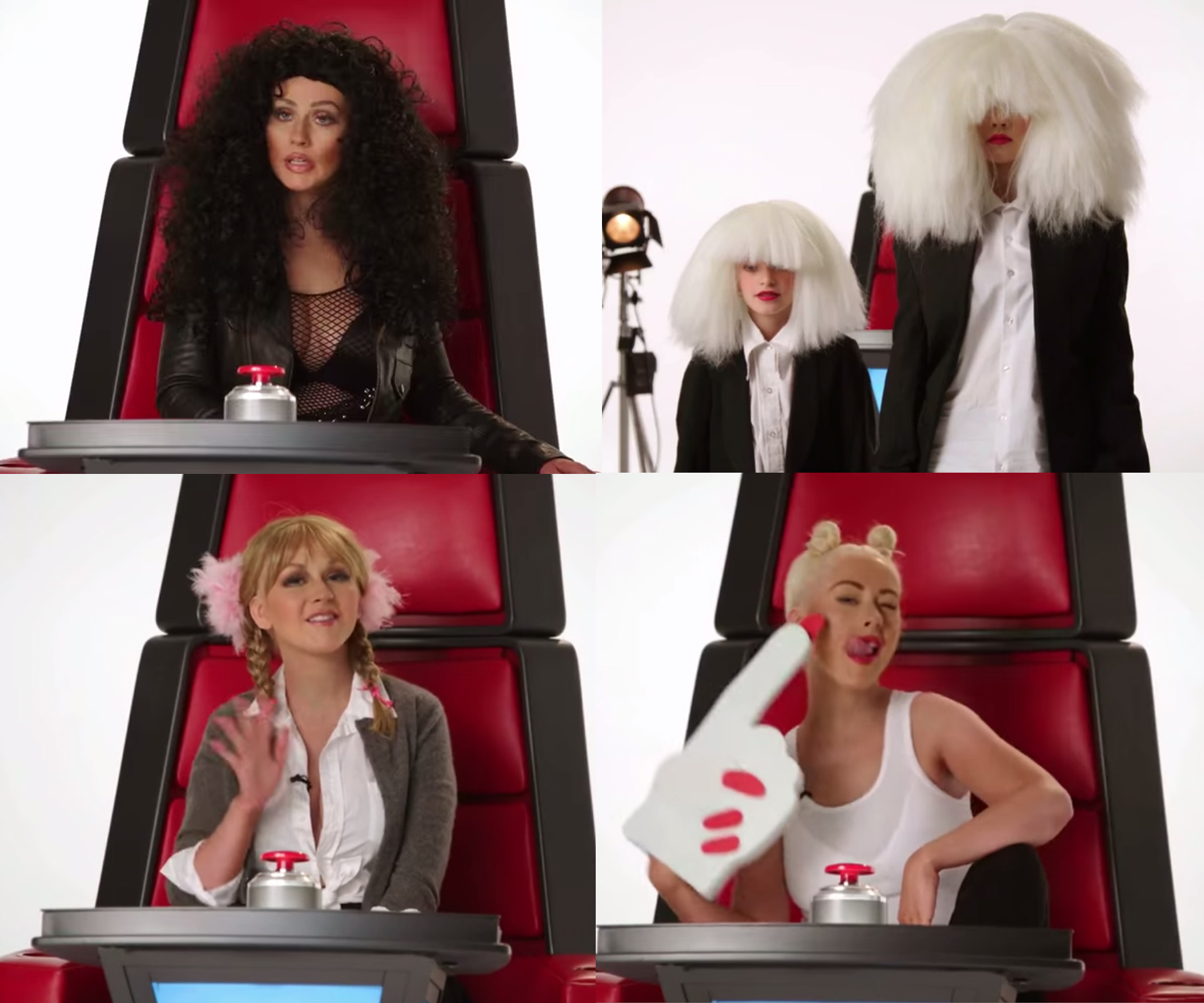 WATCH: Christina Aguilera nails these celebrity impersonations
