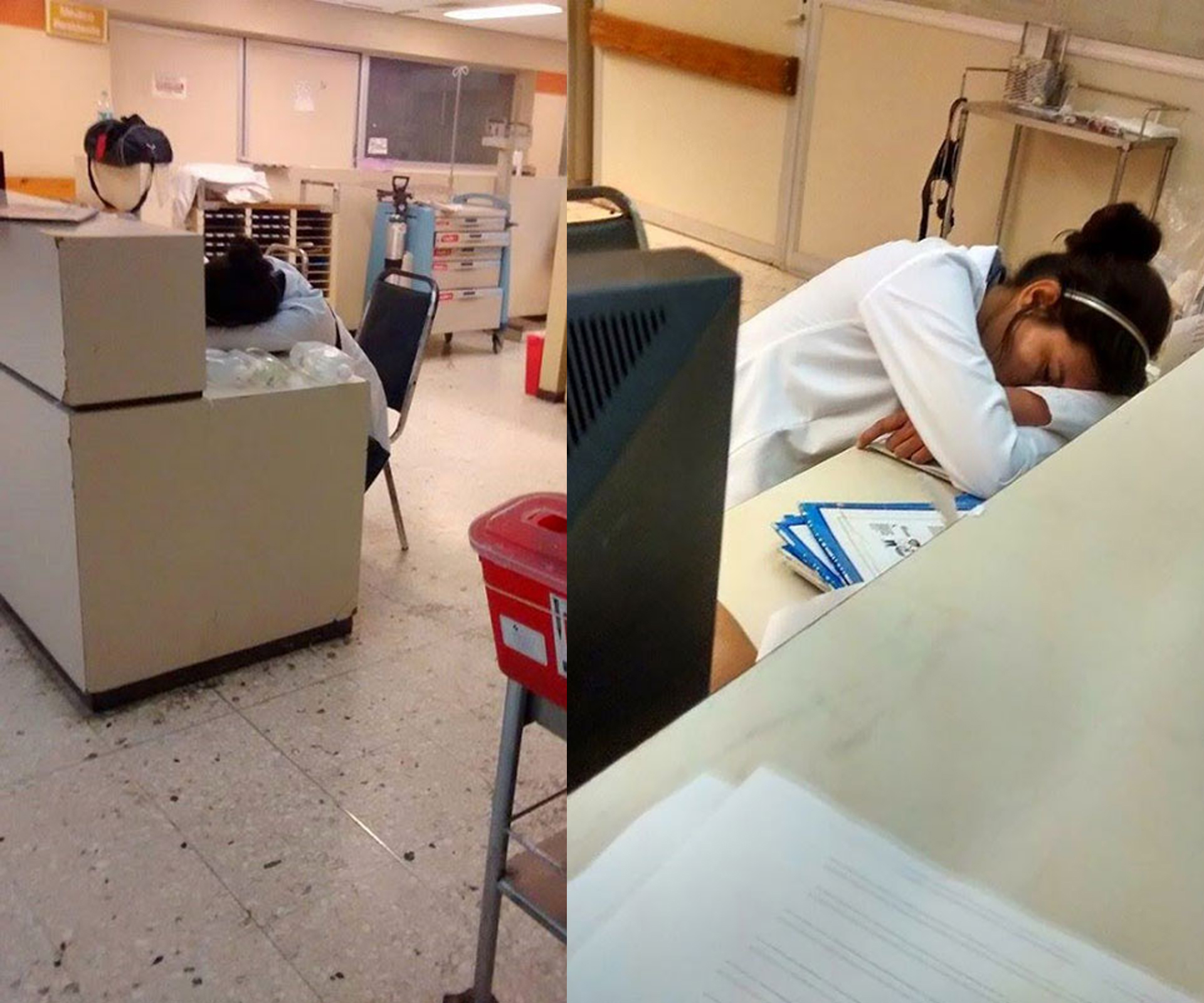 #YoTambienMeDormi: Dozing doctors defend sleeping resident