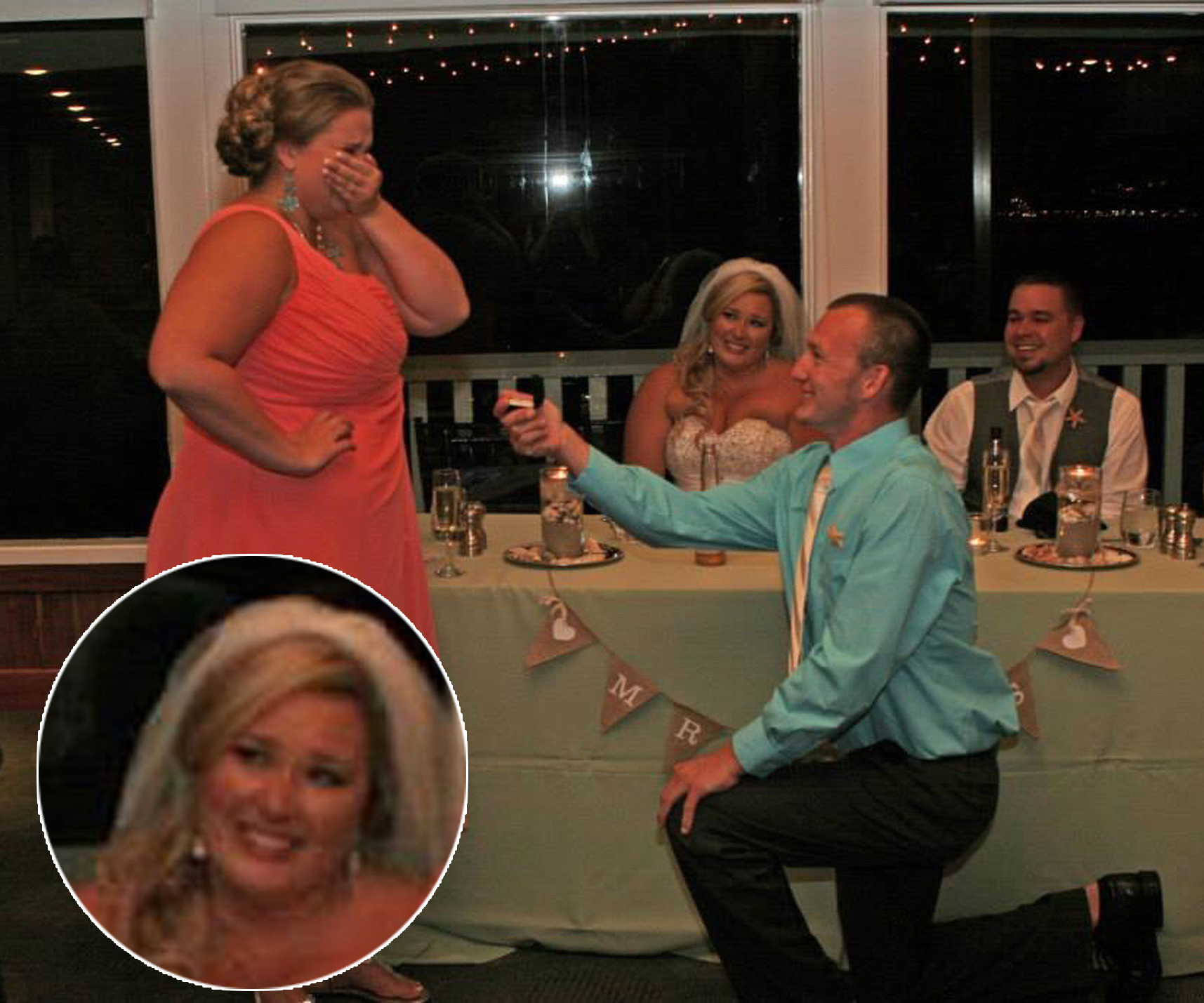 Man proposes to girlfriend at another woman’s wedding