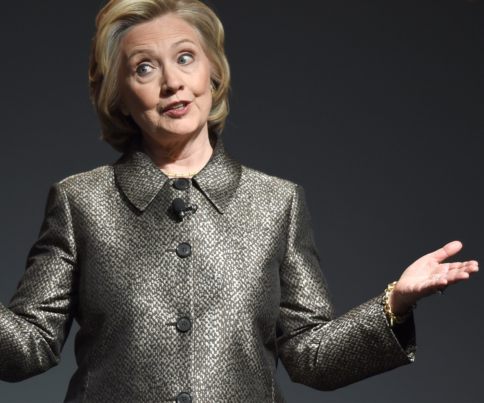 Hillary Clinton: “You won’t see me go grey in the White House”