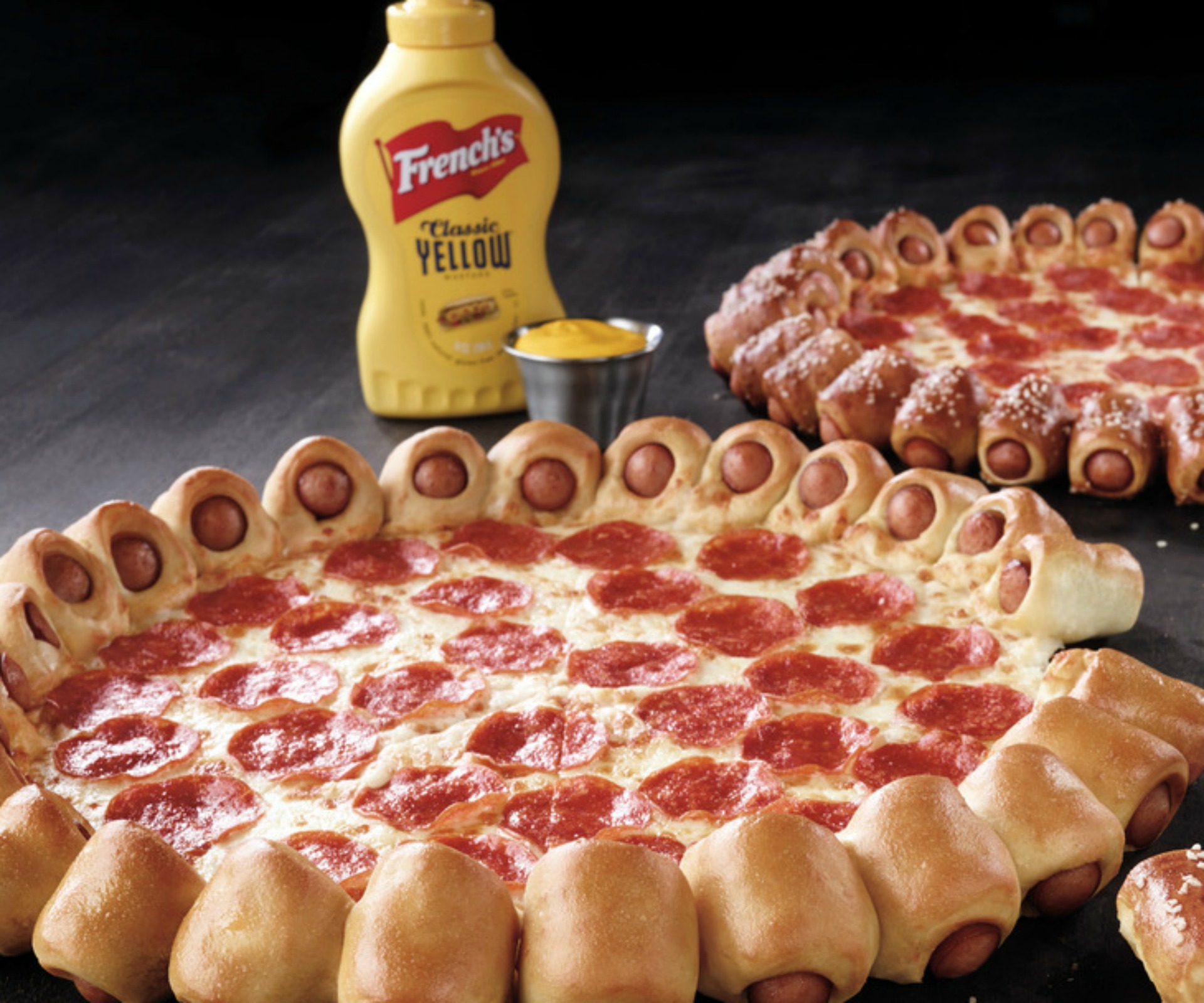 Foods more dangerously decadent than Pizza Hut’s hotdog pizza
