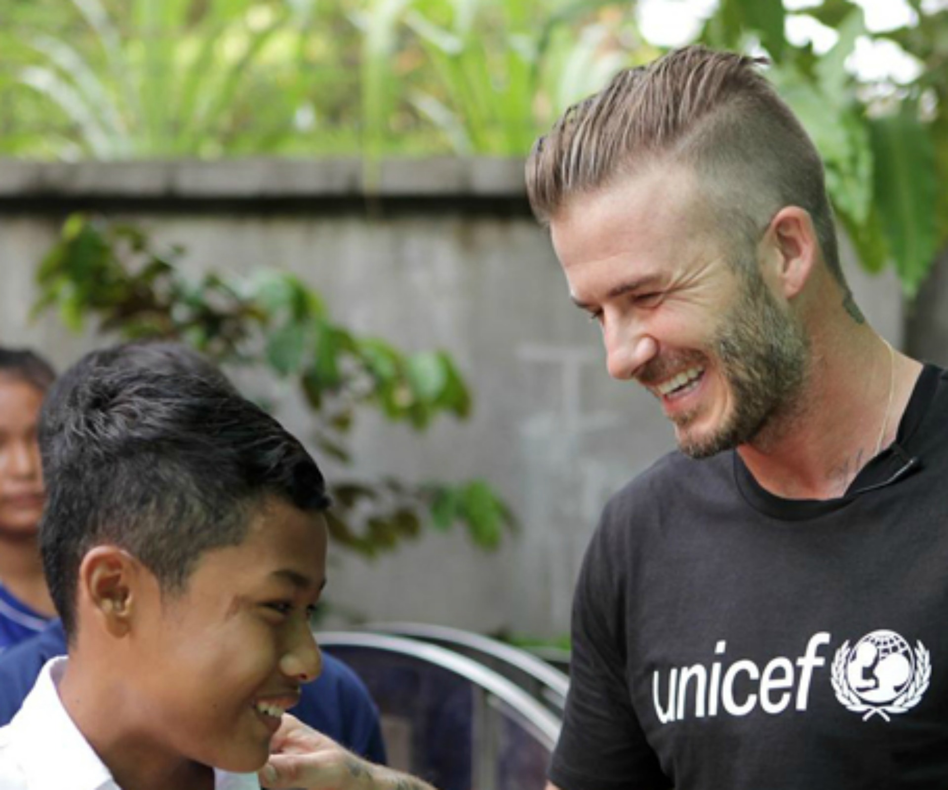 David Beckham: ‘No child should be in danger’
