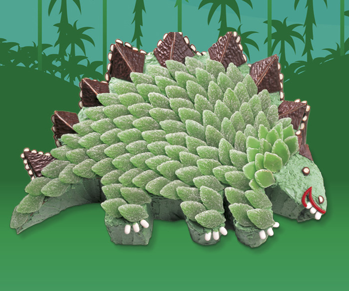 How the death of spearmint leaves threatened kids cake favourite Stella the Stegosaurus