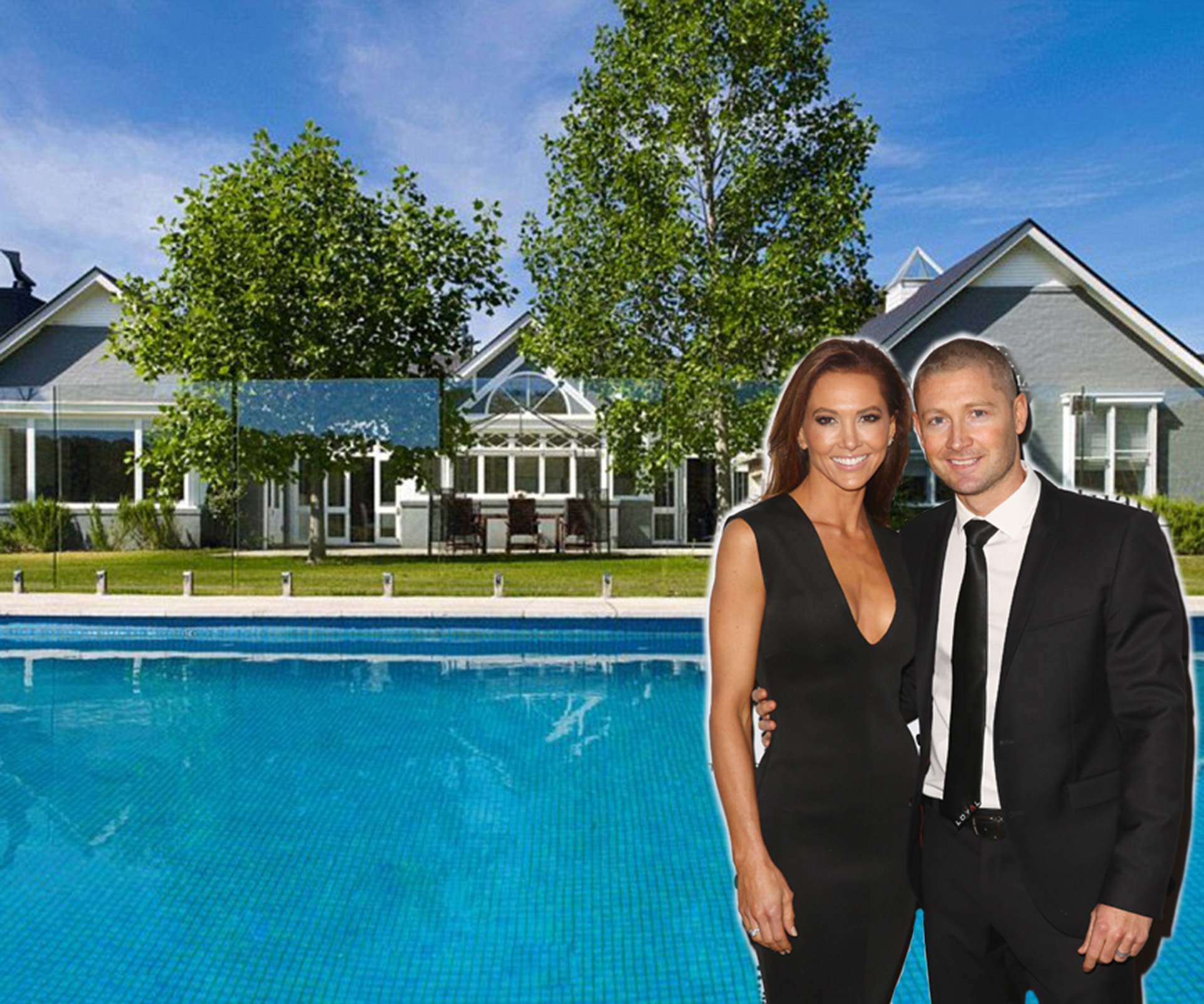 Michael and Kyly Clarke show off their $6.5m country home