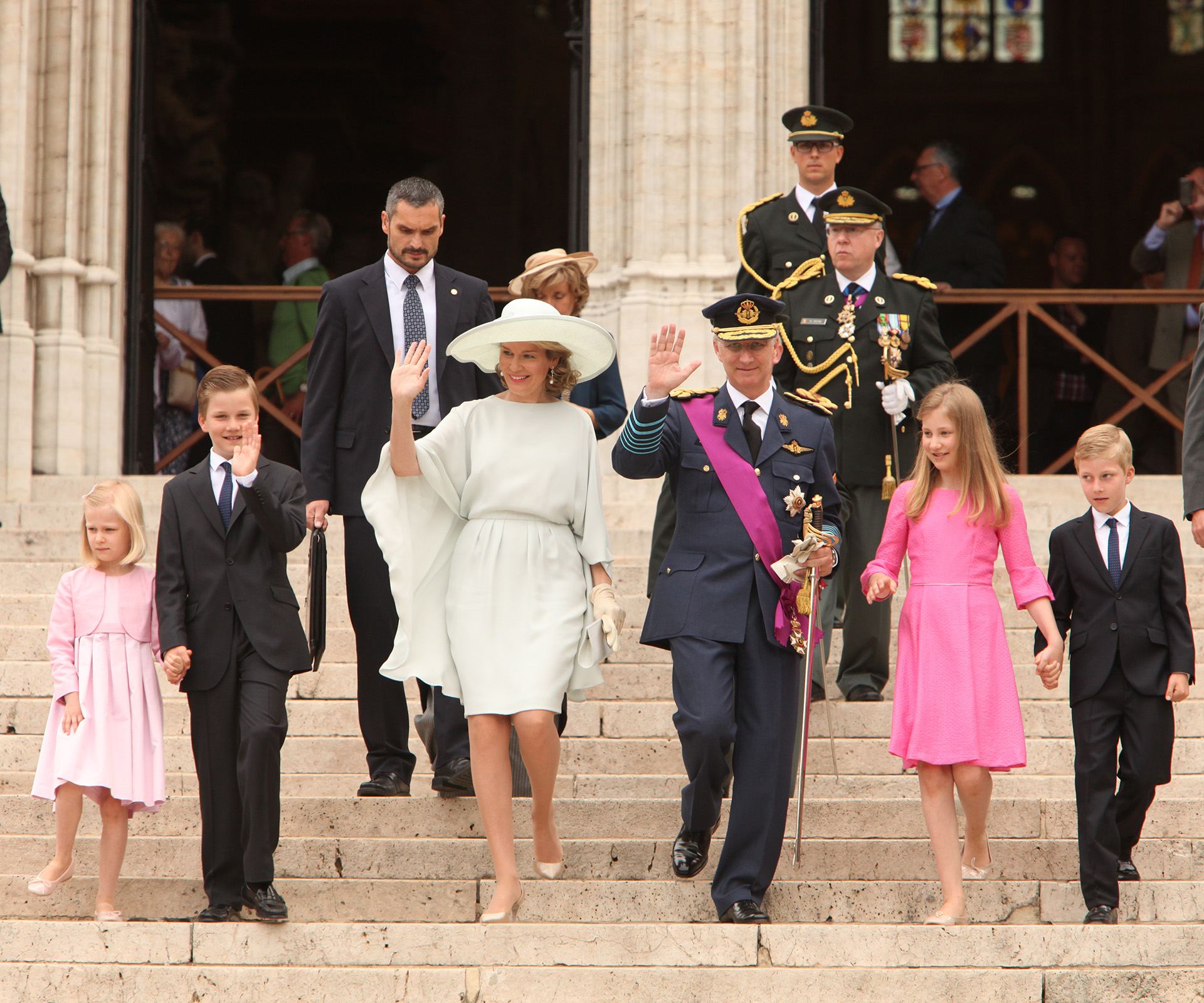 Queen Mathilde and King Philippe celebrate Belgium’s National Day