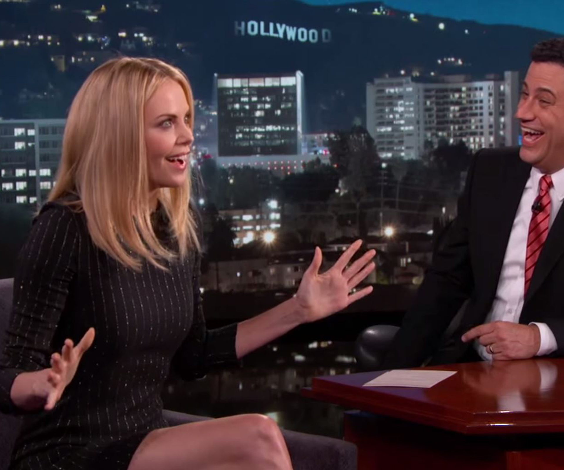Charlize Theron reveals her embarrassing moment with President Obama