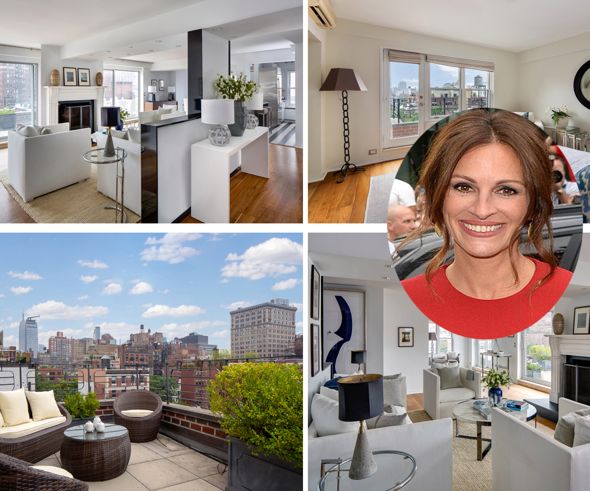 Check out Julia Roberts’ (sorta) modest NYC apartment