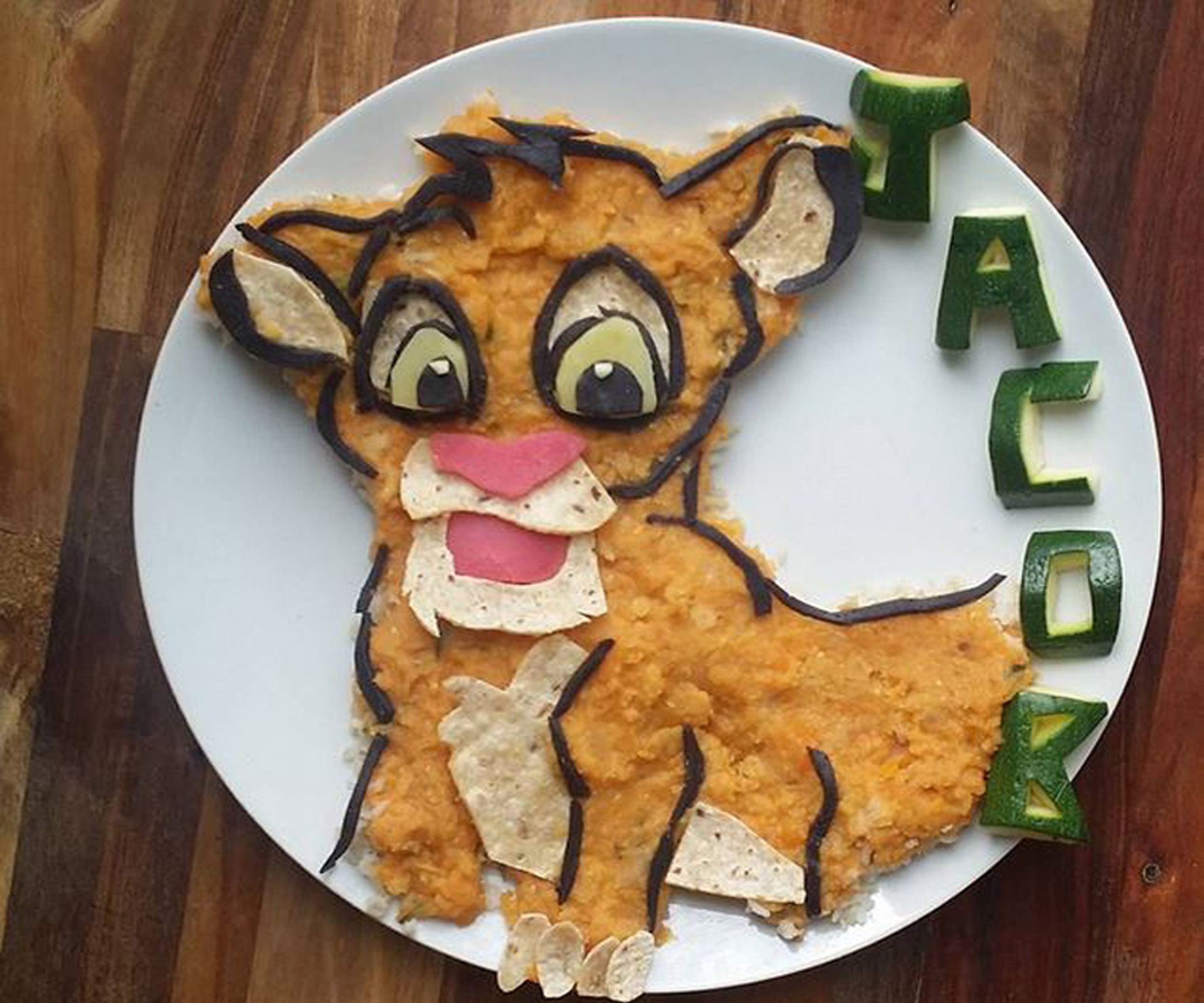 Mum makes incredible snacks for fussy toddler