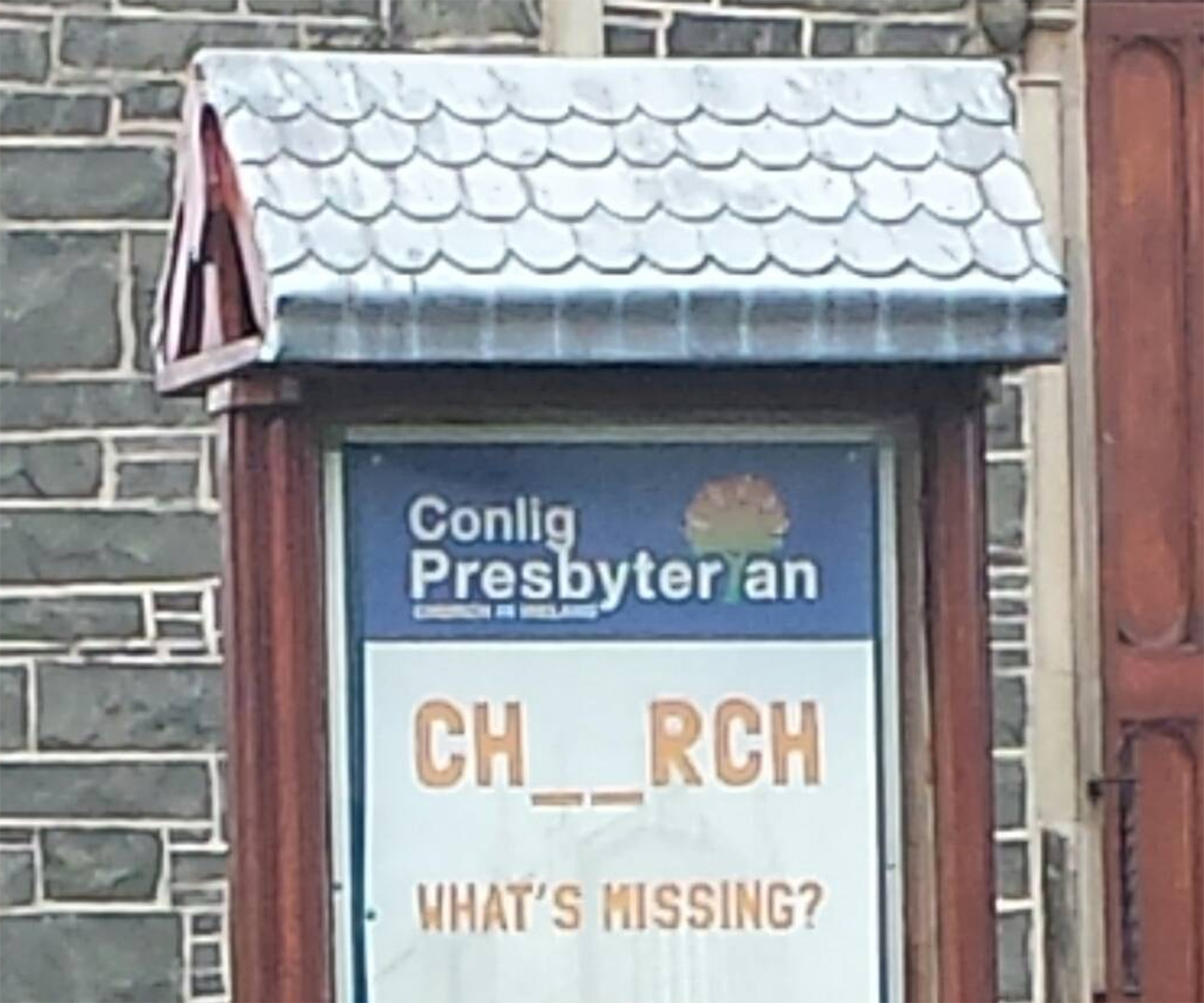 Oops! Church’s embarrassing sign mistake goes viral