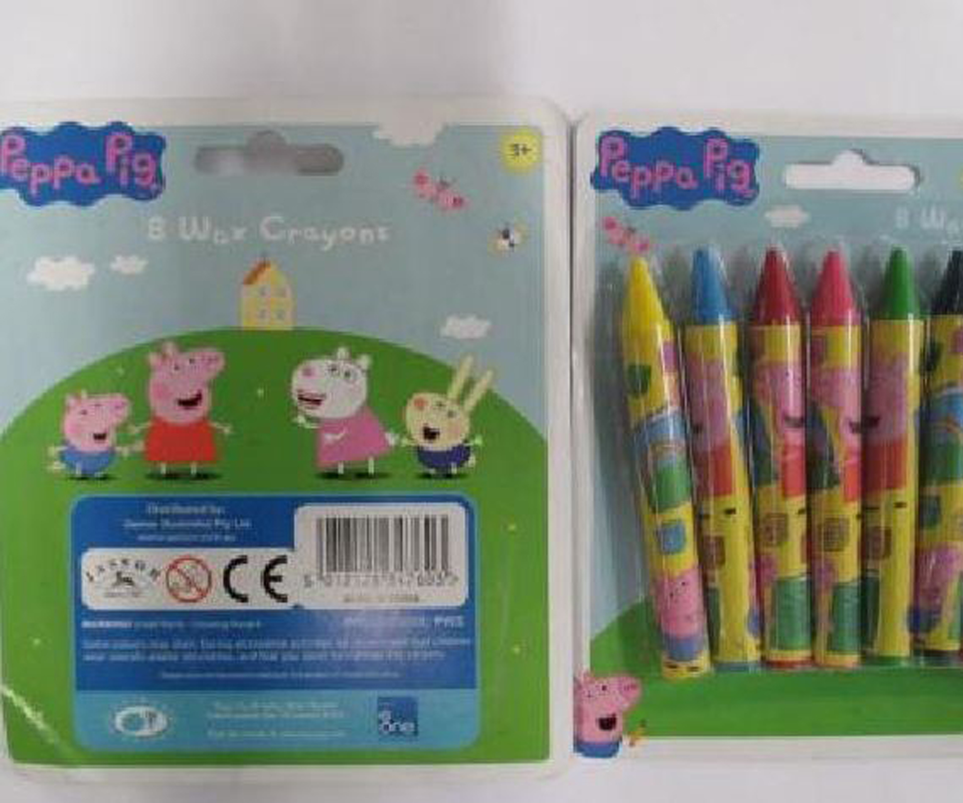 Childcare warns parents as asbestos is found in Peppa Pig crayons