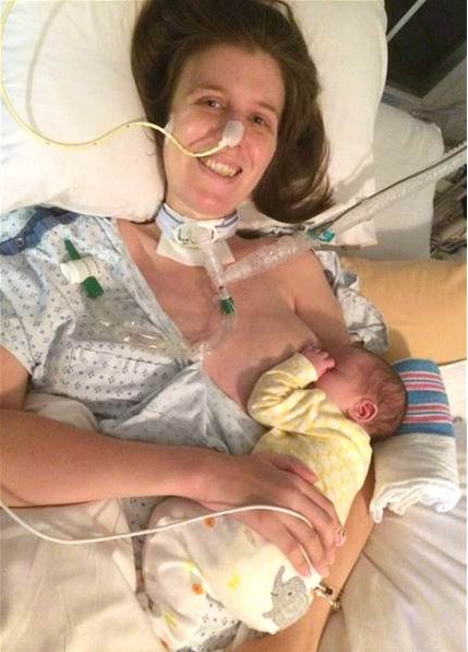 Mum’s incredible sacrifice to breastfeed baby
