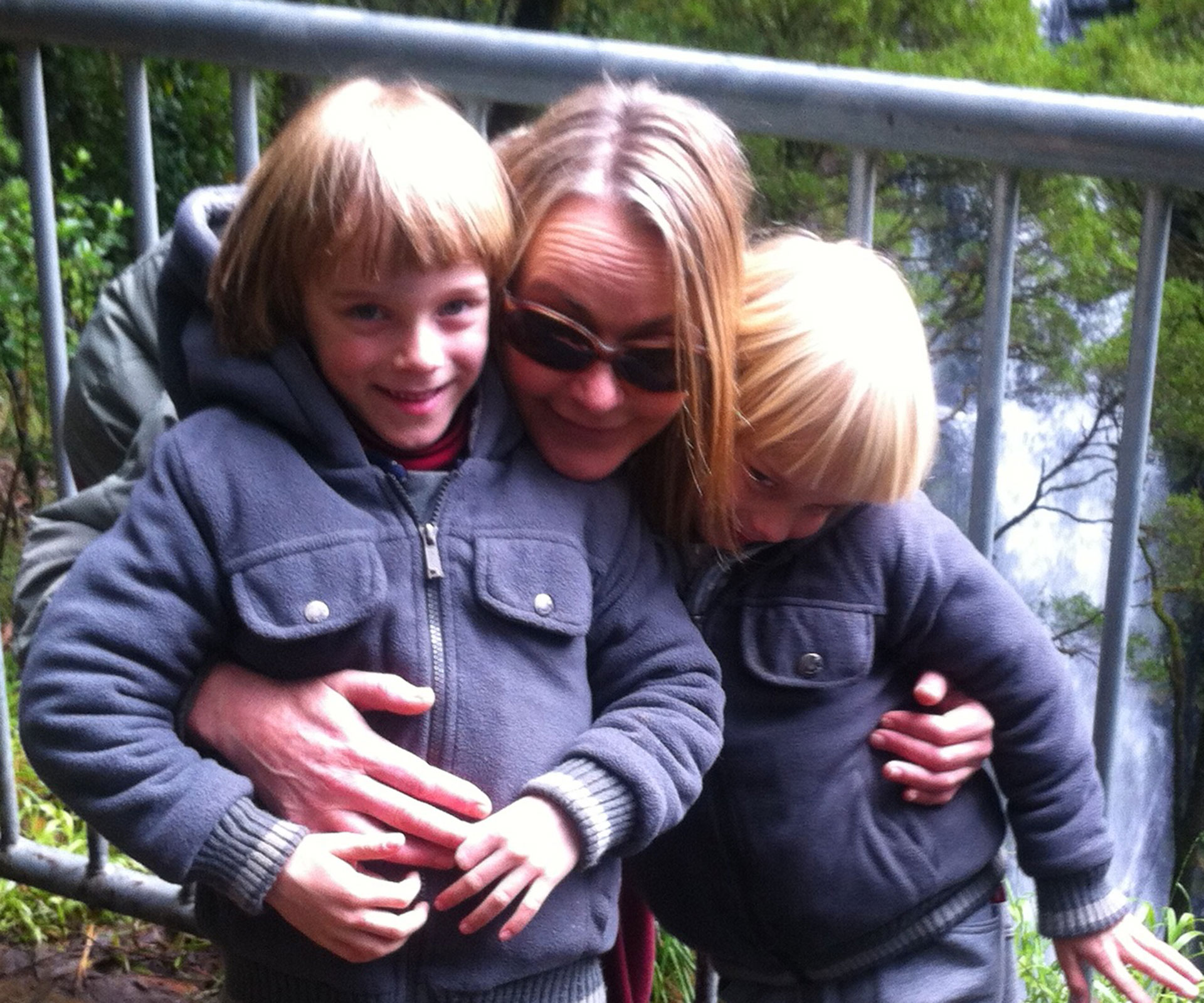 ‘I went blind overnight when my twins were four’