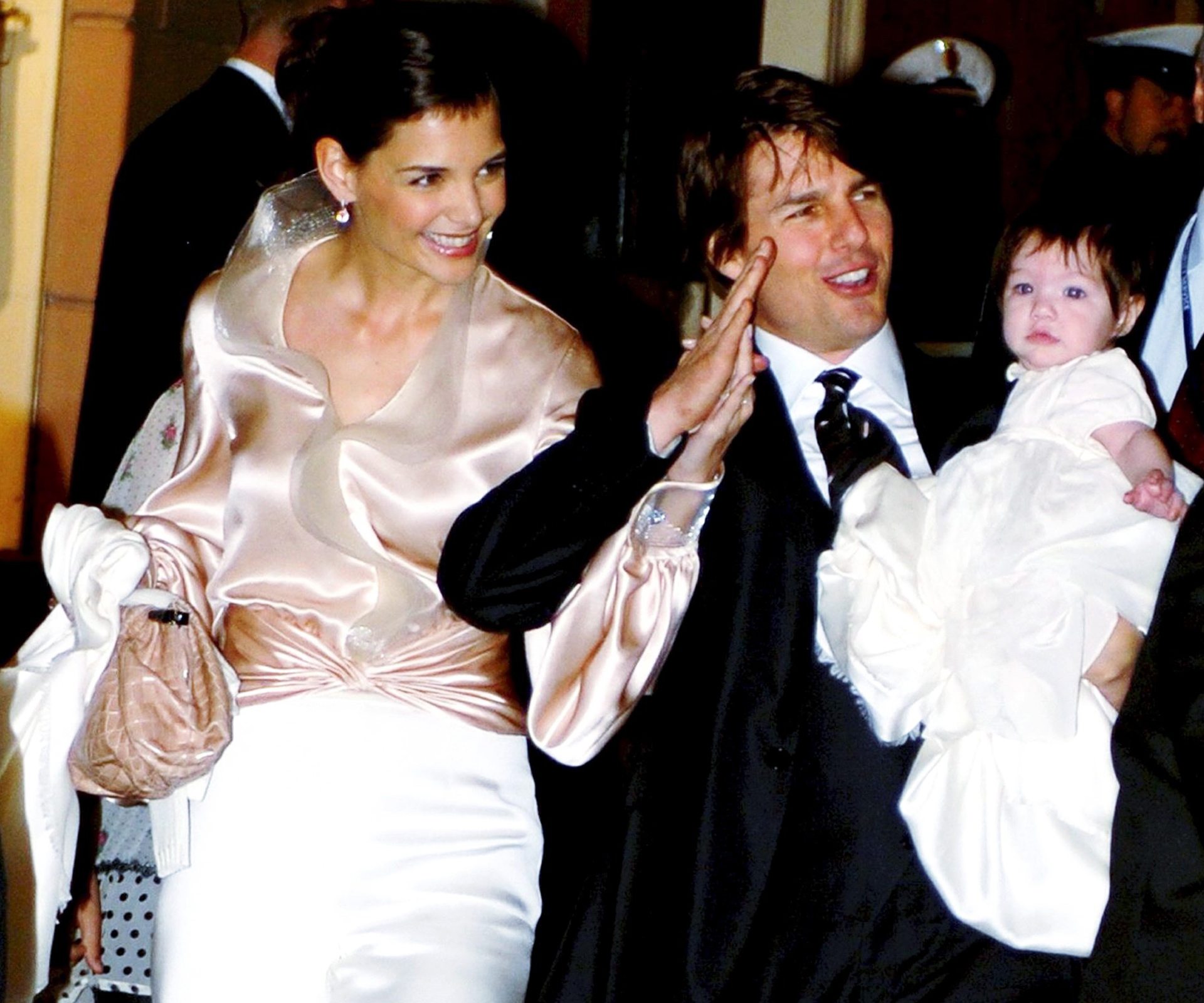 Tom Cruise ‘left Suri to cry for hours’ at Scientology wedding