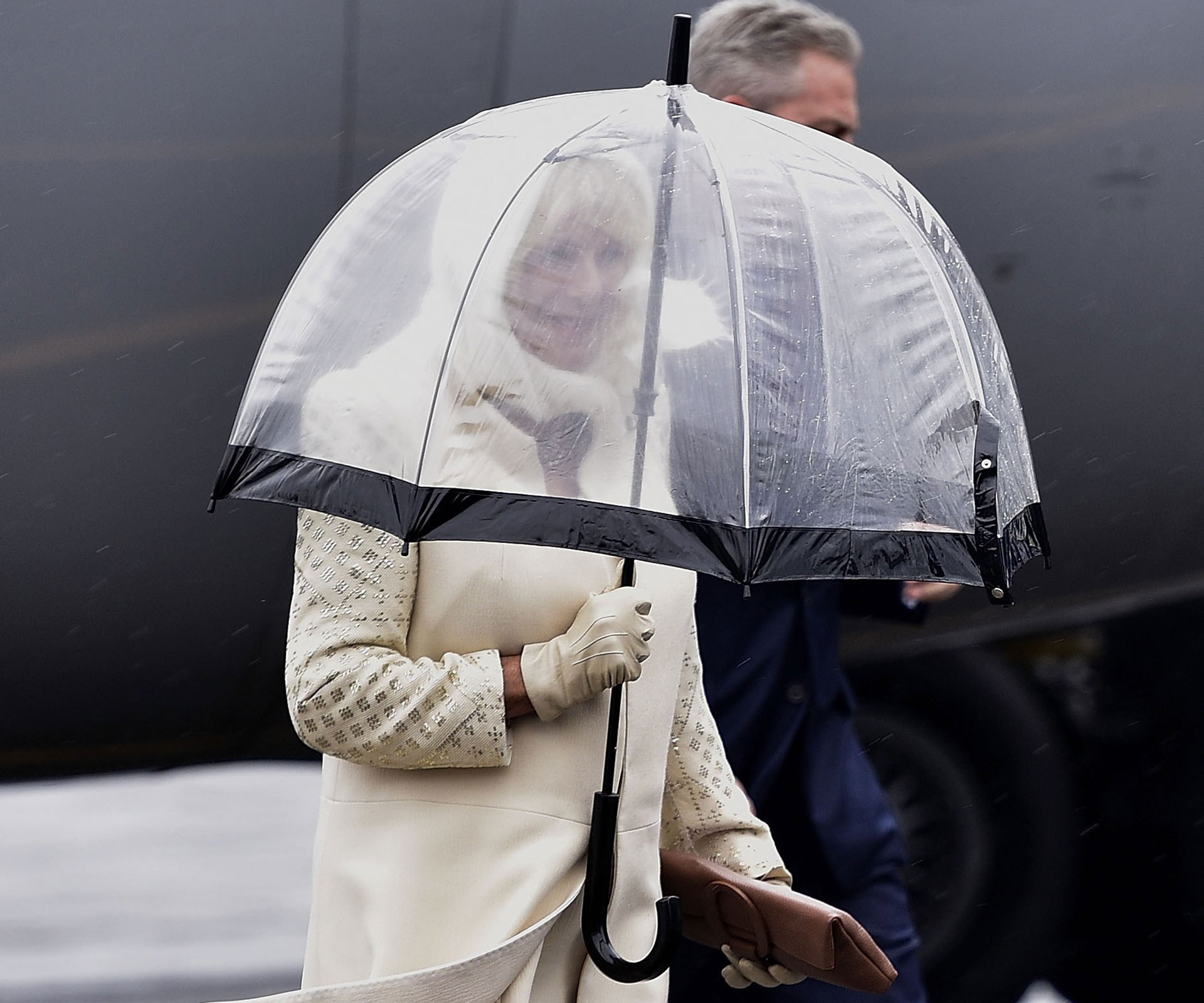 Rain plagues Charles and Camilla’s arrival in NZ