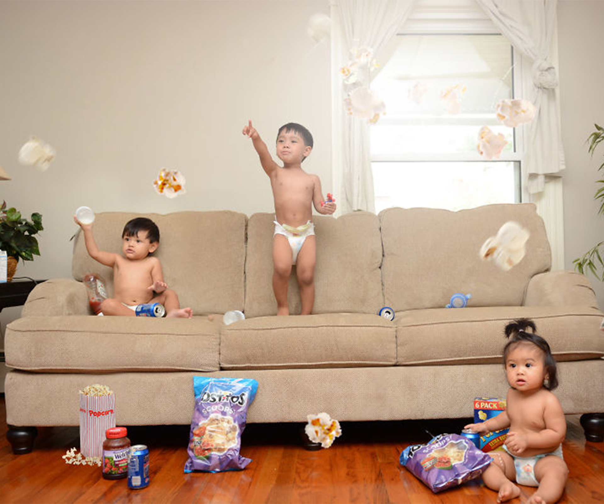 Artist shares amazing portraits from day as a babysitter