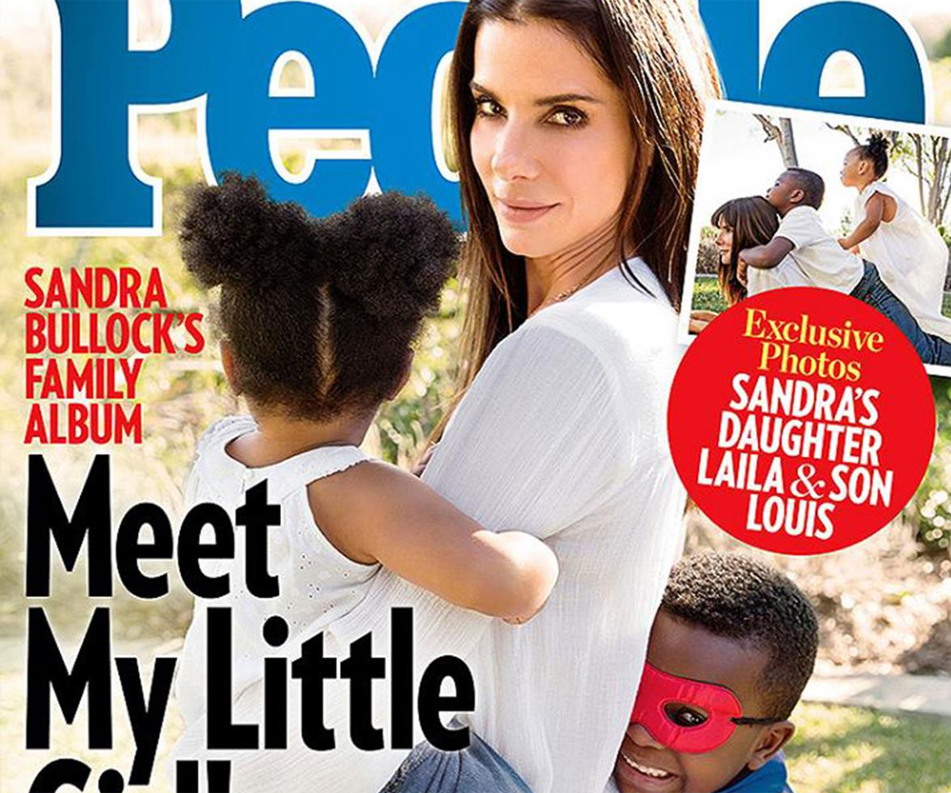 Sandra Bullock adopts three-year-old baby girl