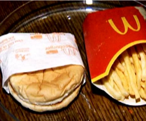 Six-year-old McDonald’s burger still looks fresh