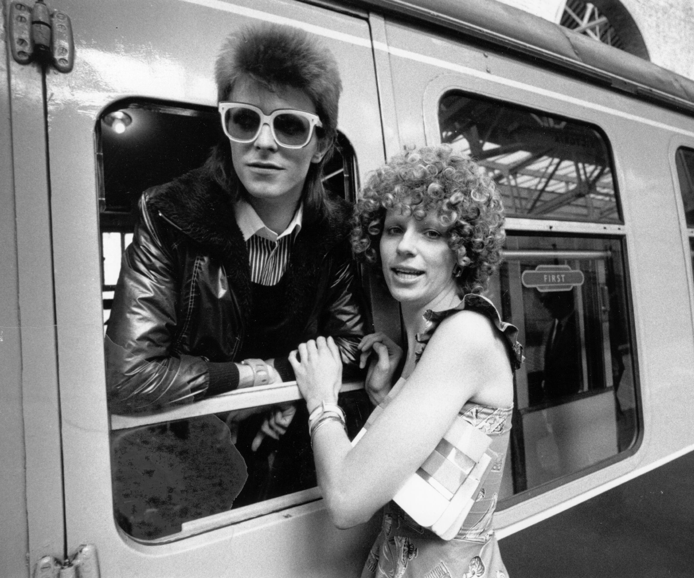 David and Angie Bowie
