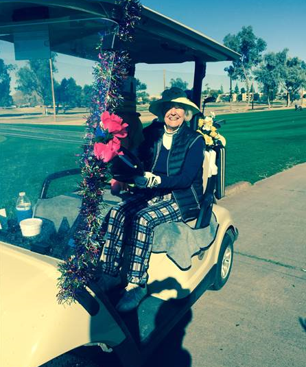 100-year-old golfer has the secret to a happy, healthy life