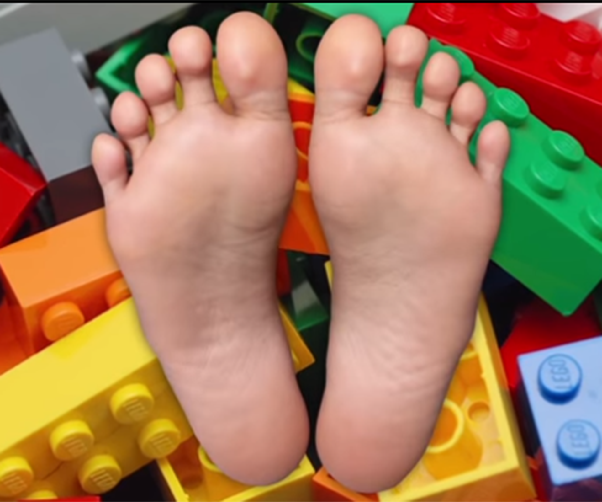 Lego and feet