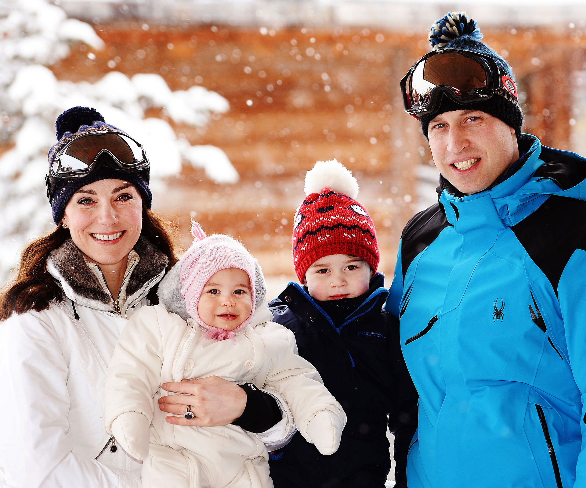 William and Kate’s secret family ski holiday