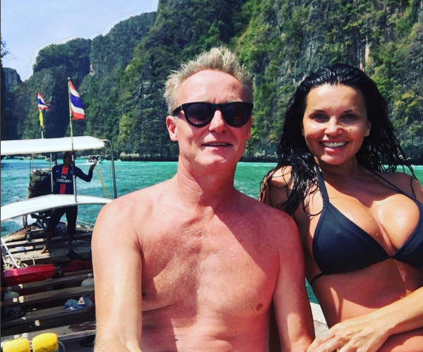 The Block’s Suzi puts on a VERY busty display in Thailand