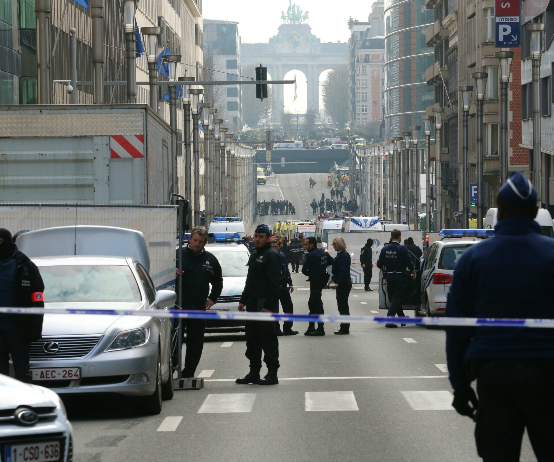 Dozens feared dead in Brussels explosions