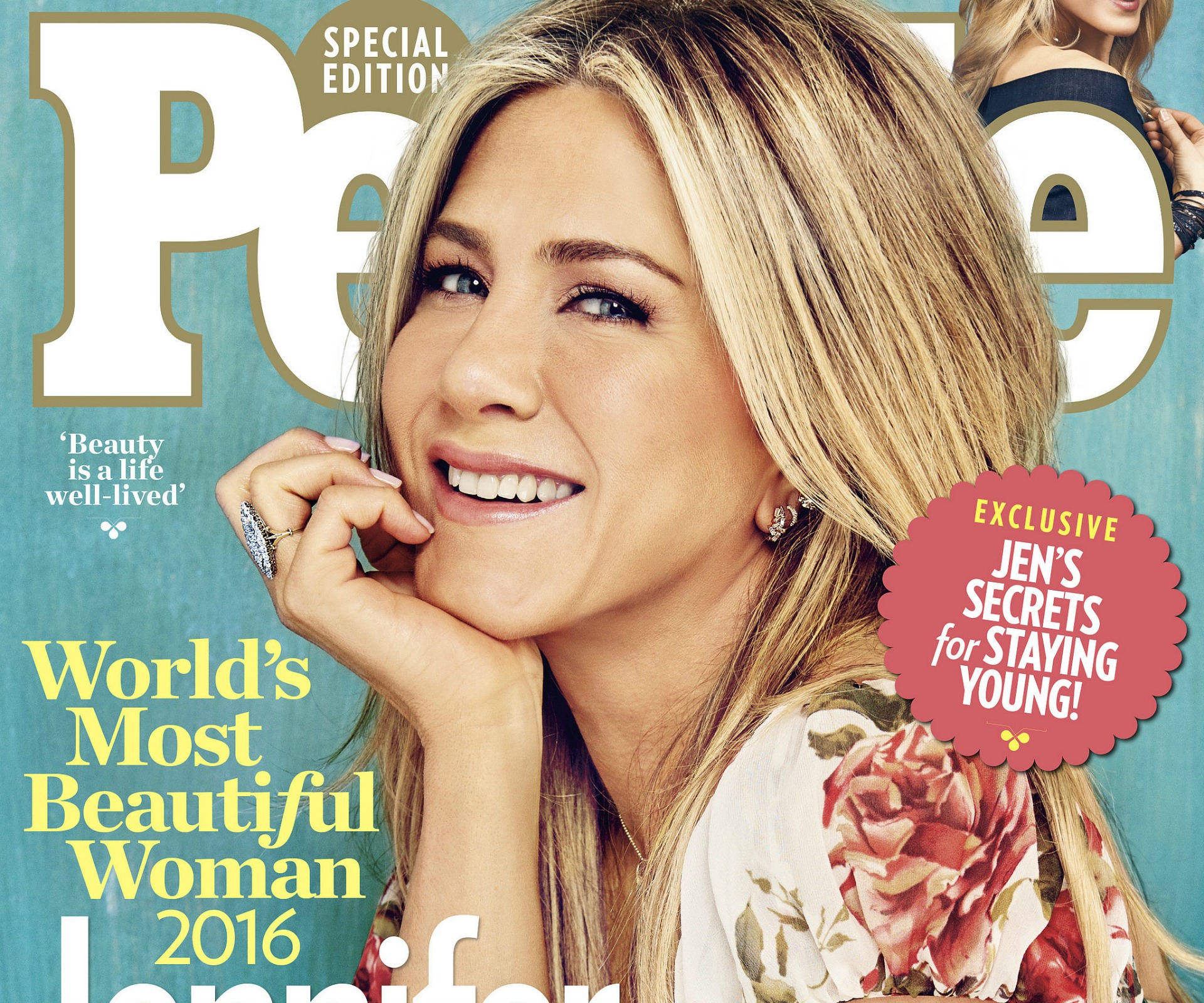 Jennifer Aniston named World’s Most Beautiful Woman