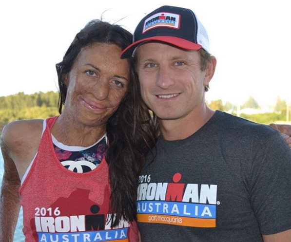 Turia Pitt completes ironman triathlon