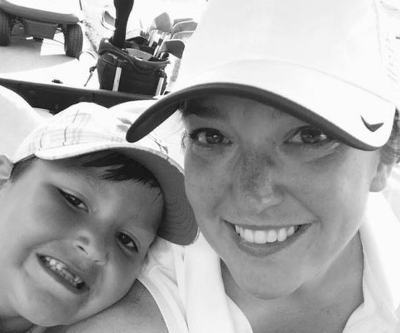 The moment I told my son he had beaten cancer 