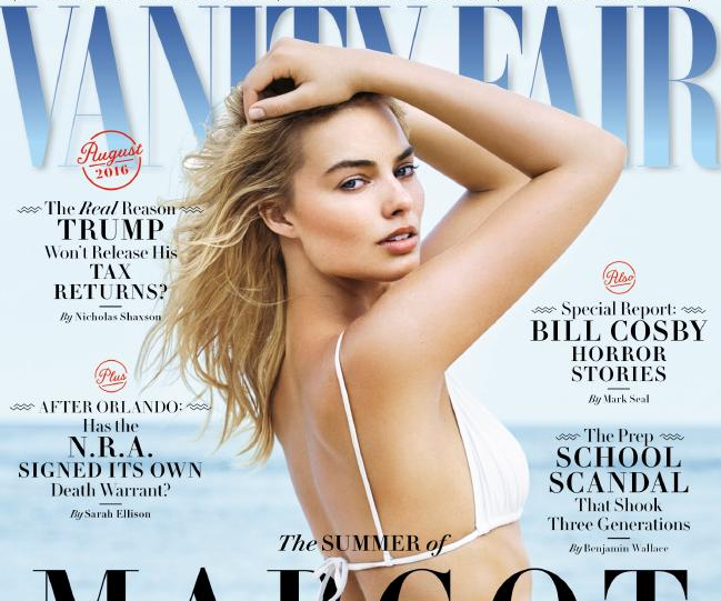 Margot Robbie’s Vanity Fair cover interview labelled sexist and patronising