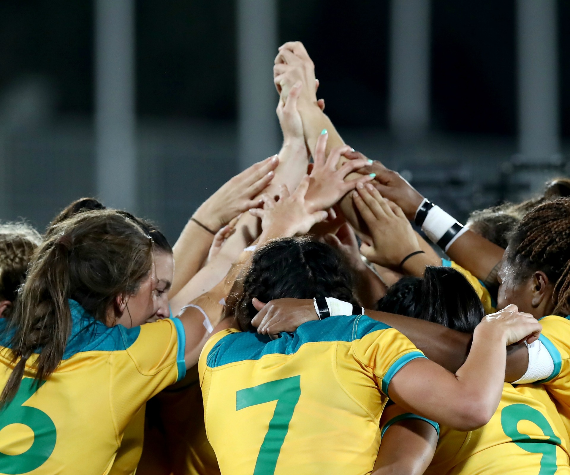 Australia has won gold in the women’s Olympic rugby 7s