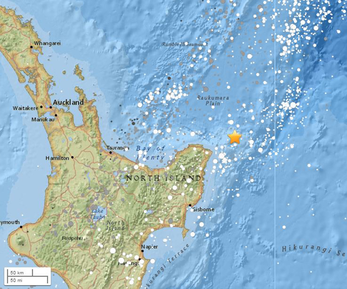 7.1 magnitude earthquakes hits New Zealand
