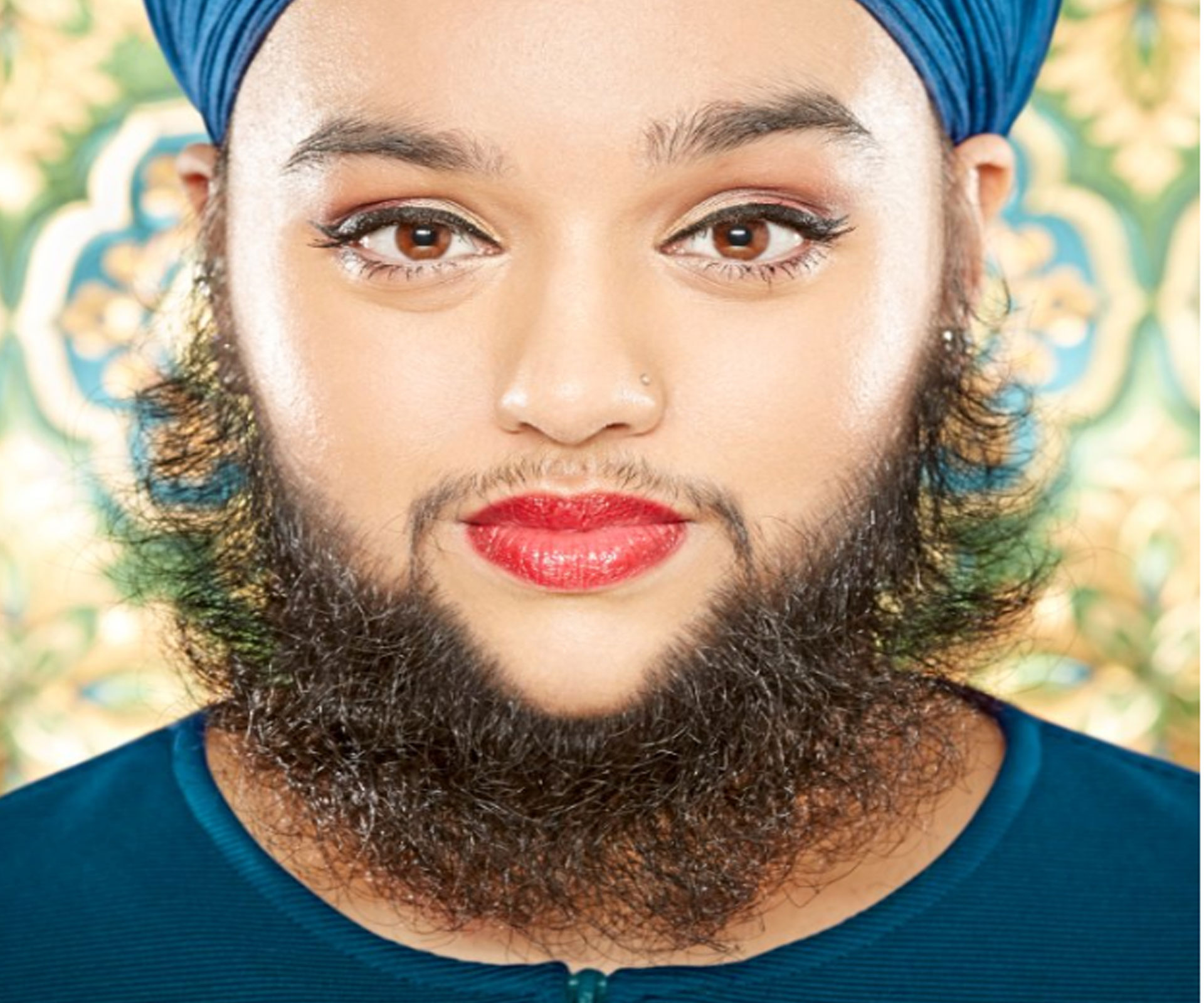 World record for youngest woman to grow a full beard