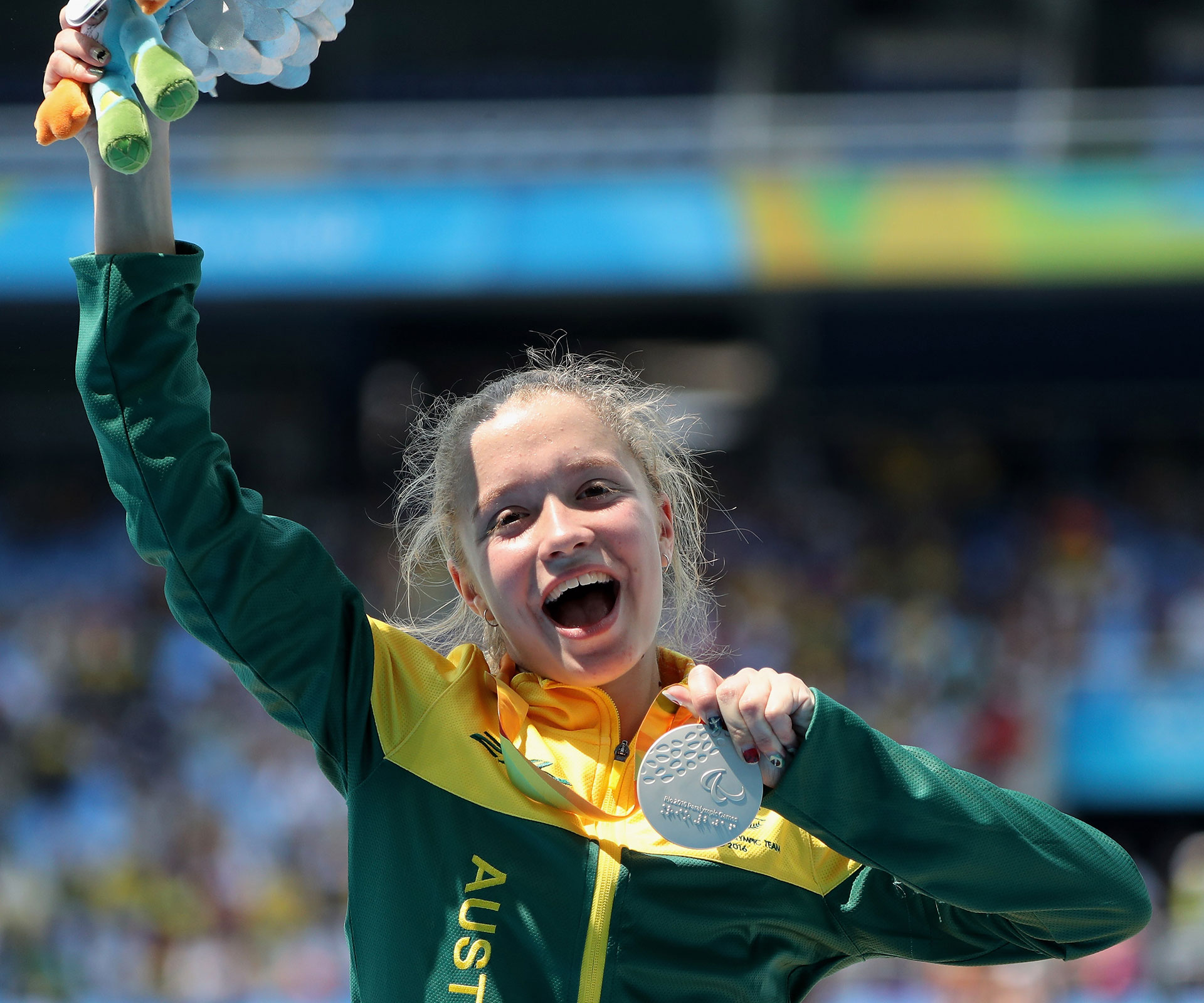 Teen Paralympic medallist capturing the hearts of the nation