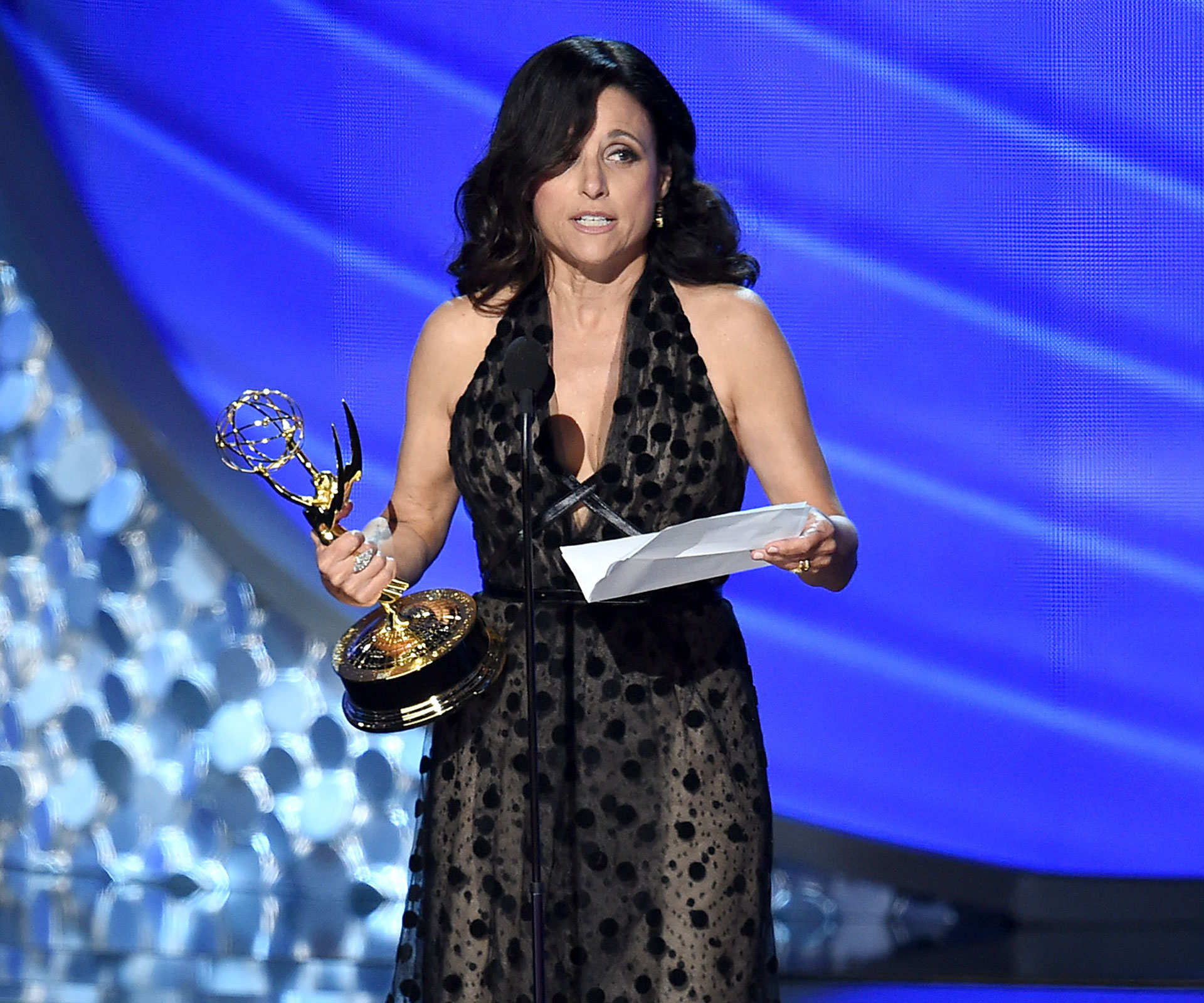 The touching reason behind Julia Louis-Dreyfus’ tearful Emmy win