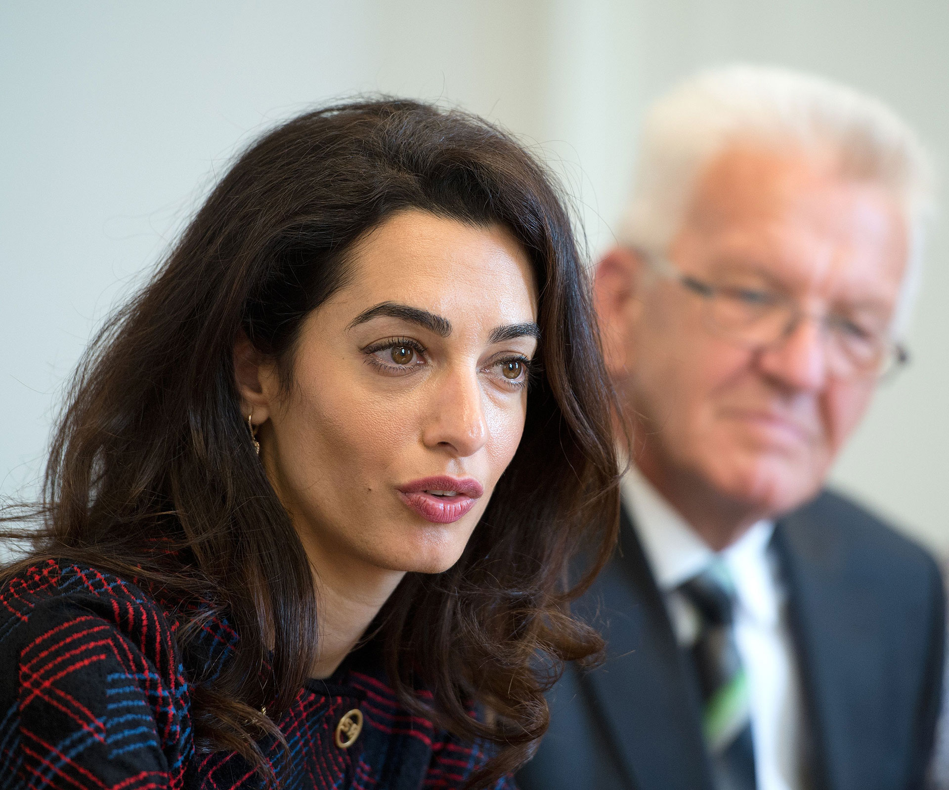 Amal Clooney lays out her brave plan to take ISIS to court