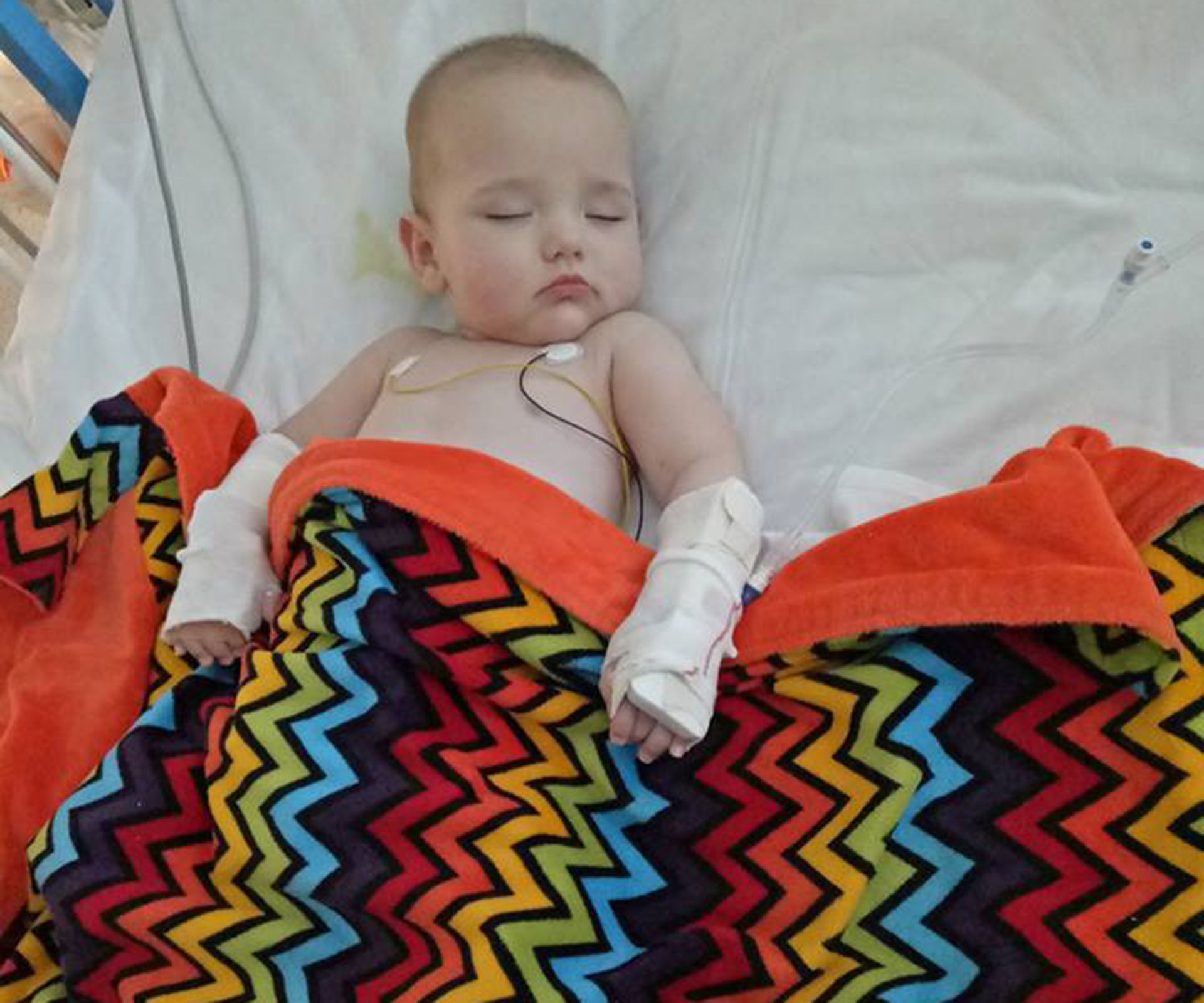 Baby contracts life-threatening virus from shopping trolley, says mum