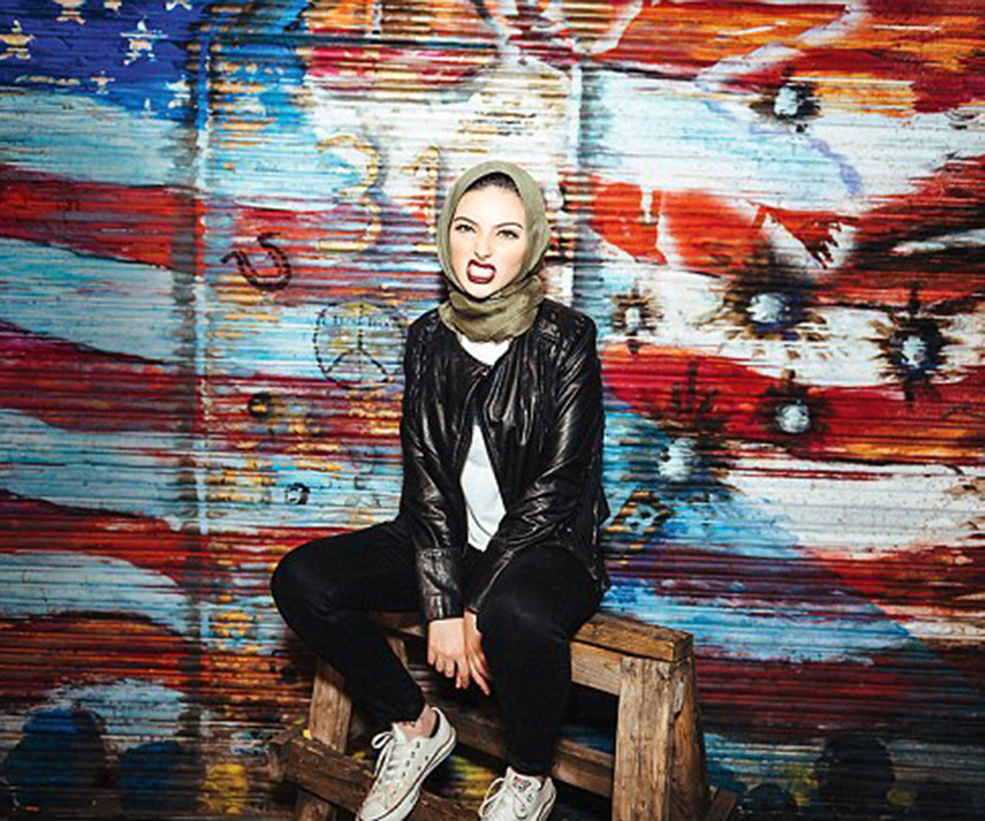 Journalist Noor Tagouri becomes the first woman to wear a hijab in Playboy
