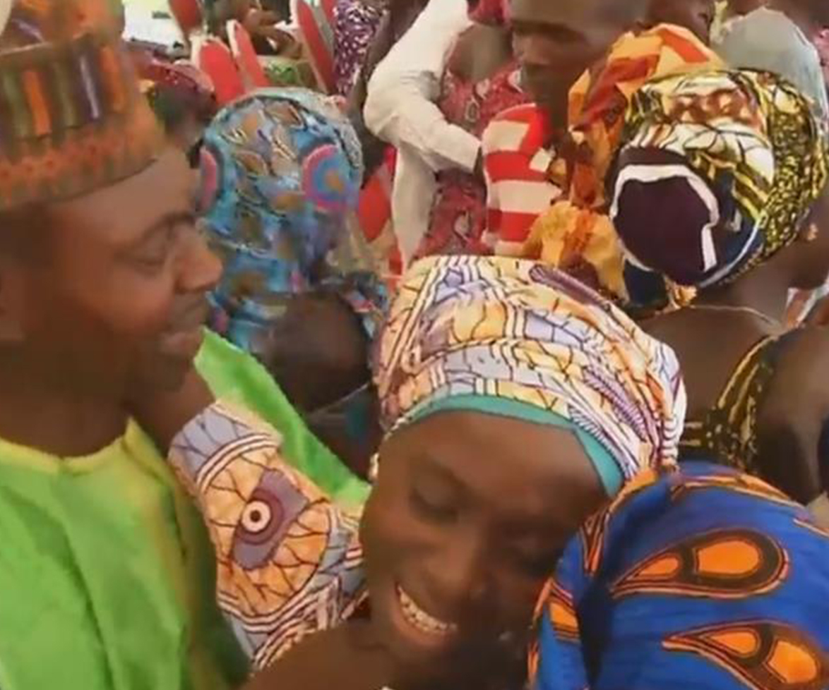 21 kidnapped Nigerian schoolgirls reunite with their families, cry tears of joy