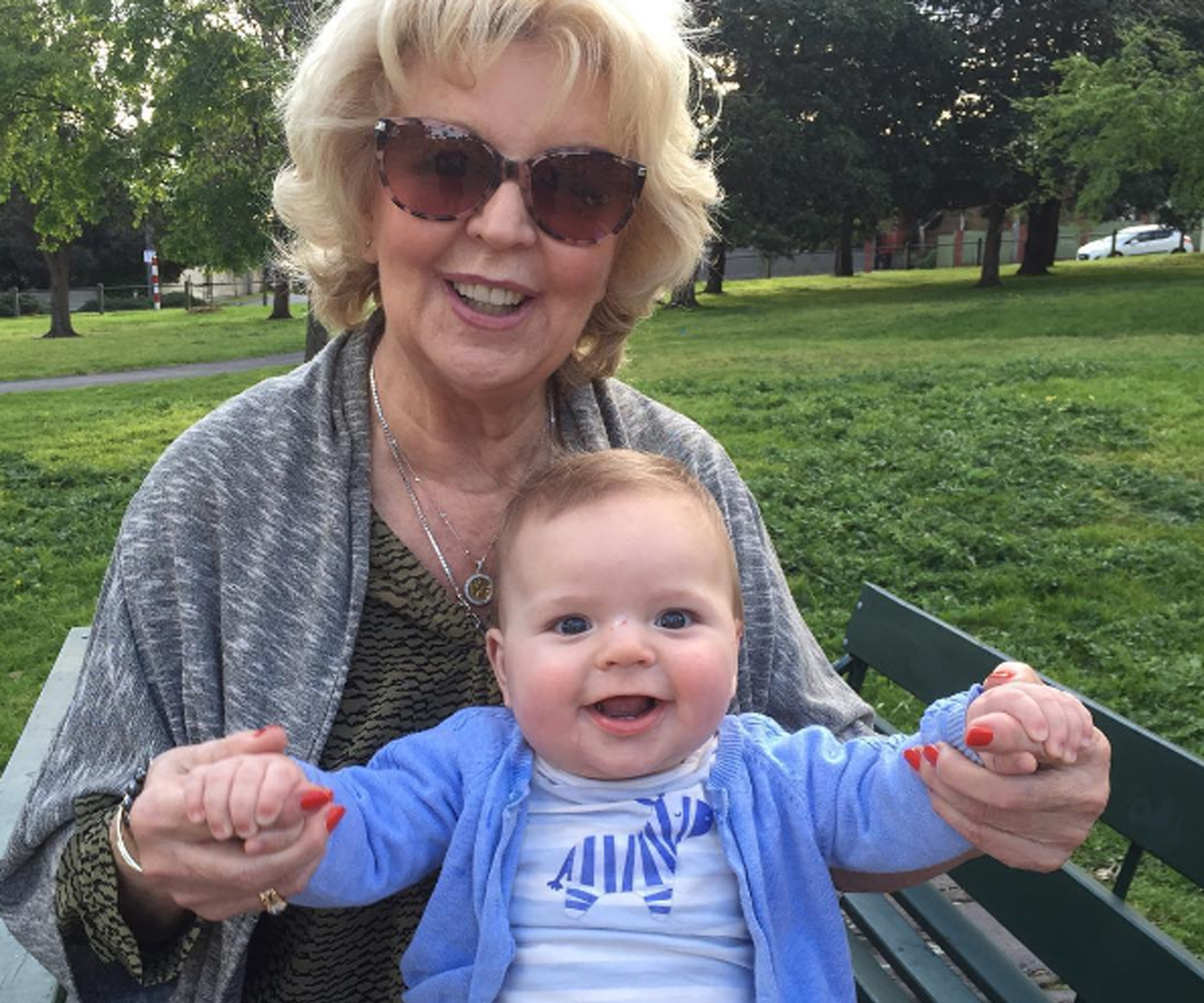 “I’m so lucky to have them”: Patti Newton gushes over her grandkids