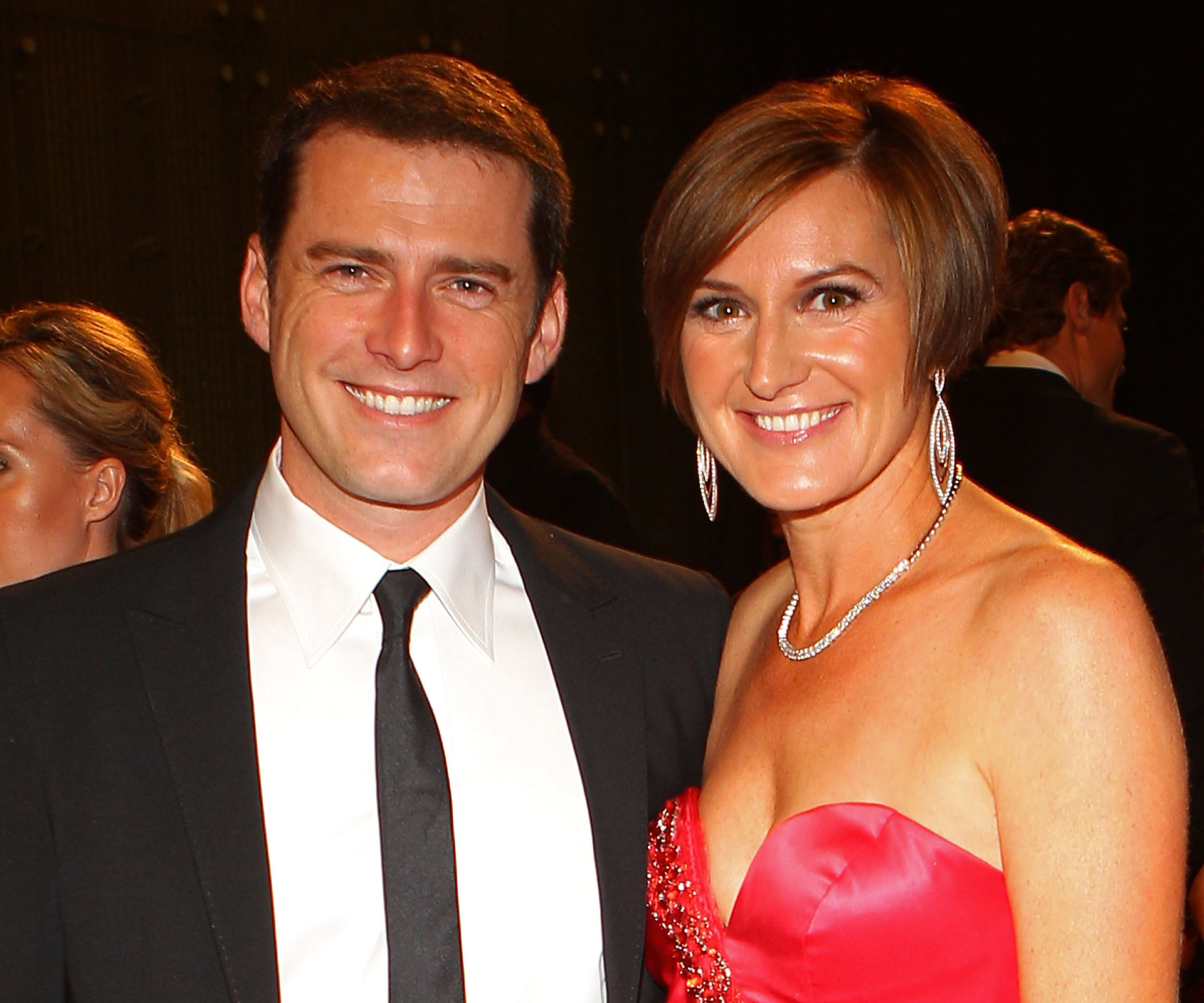 Karl Stefanovic’s wife Cassandra Thorburn hits back, claims she’s not an “unhappy” stay-at-home mum