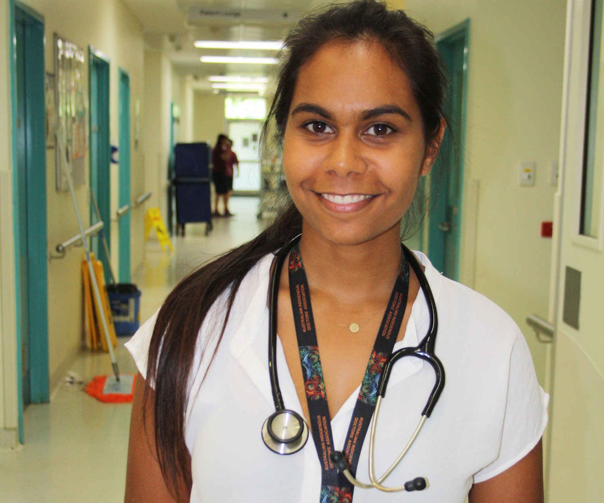 Vinka Barunga will be the first Aboriginal doctor in her hometown