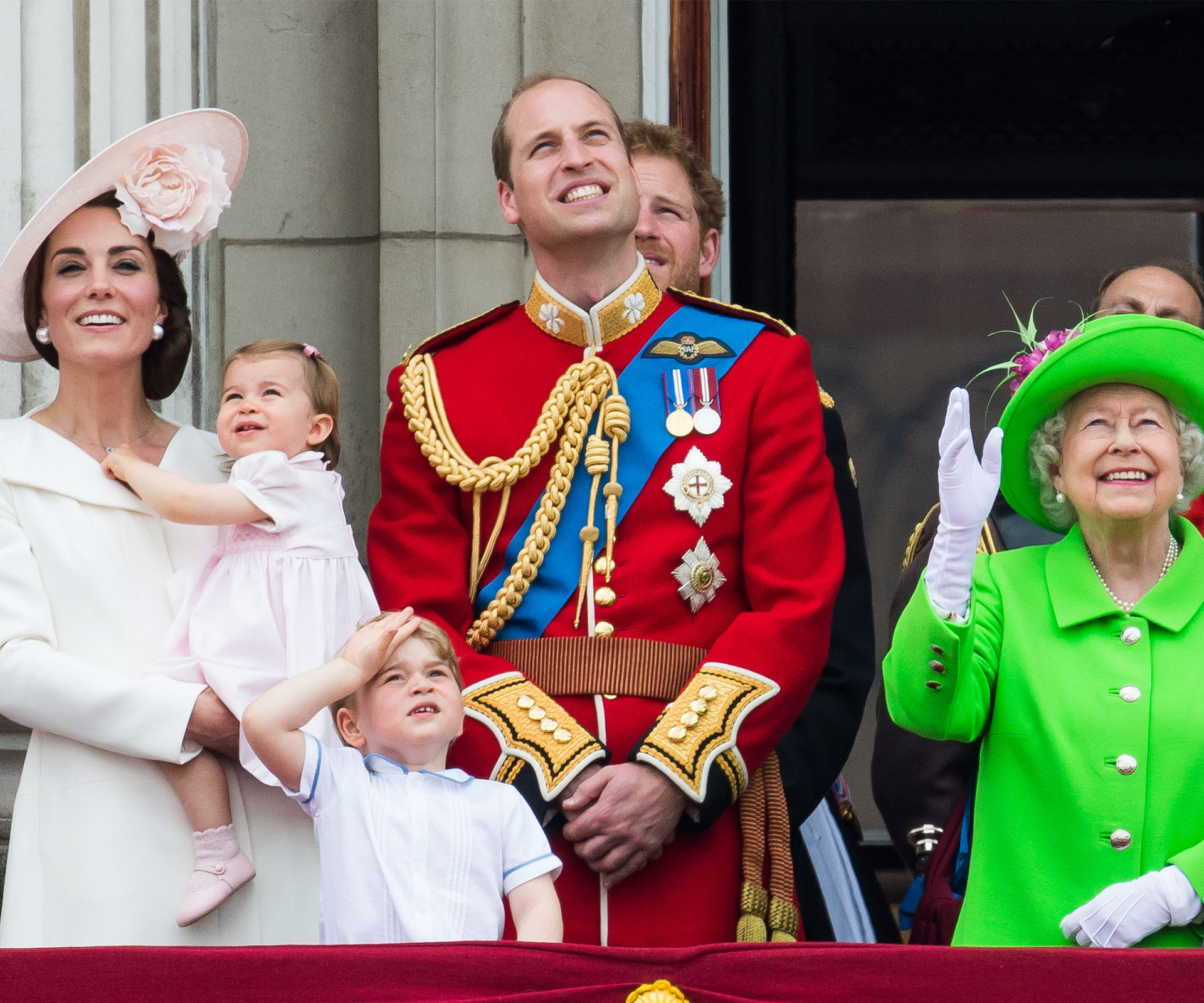 British Royal Family at Buckingham Palace