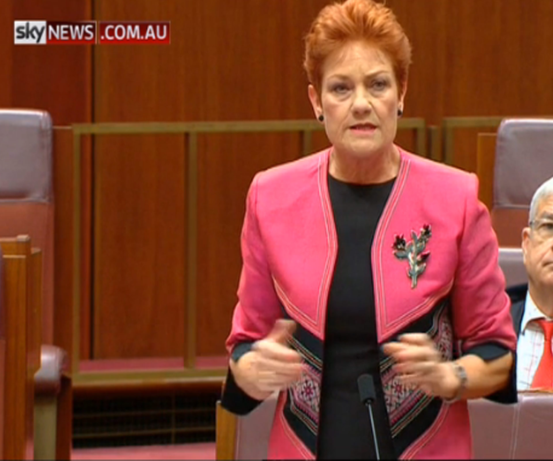 Pauline Hanson claims she’s a victim of “reverse racism”