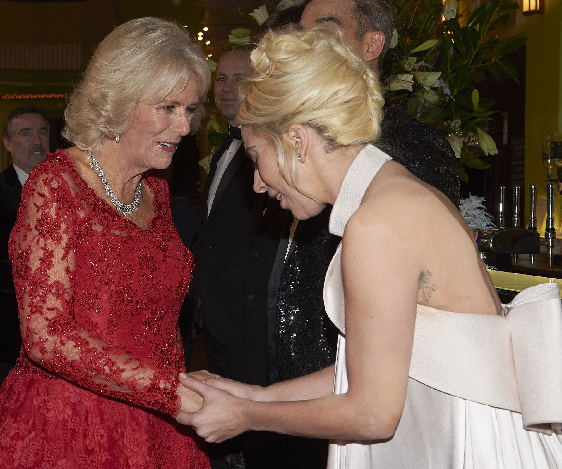The Duchess of Cornwall met Lady Gaga and sweetly told her they share a nickname