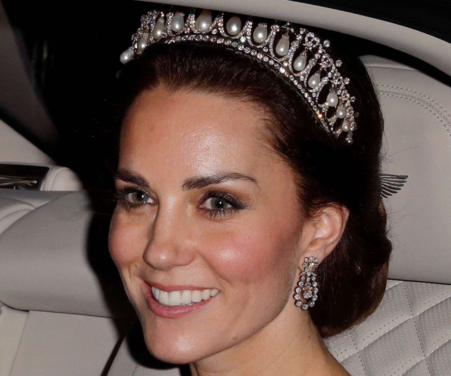 Elegance: Duchess Kate dons Princess Diana’s signature tiara for new royal portrait